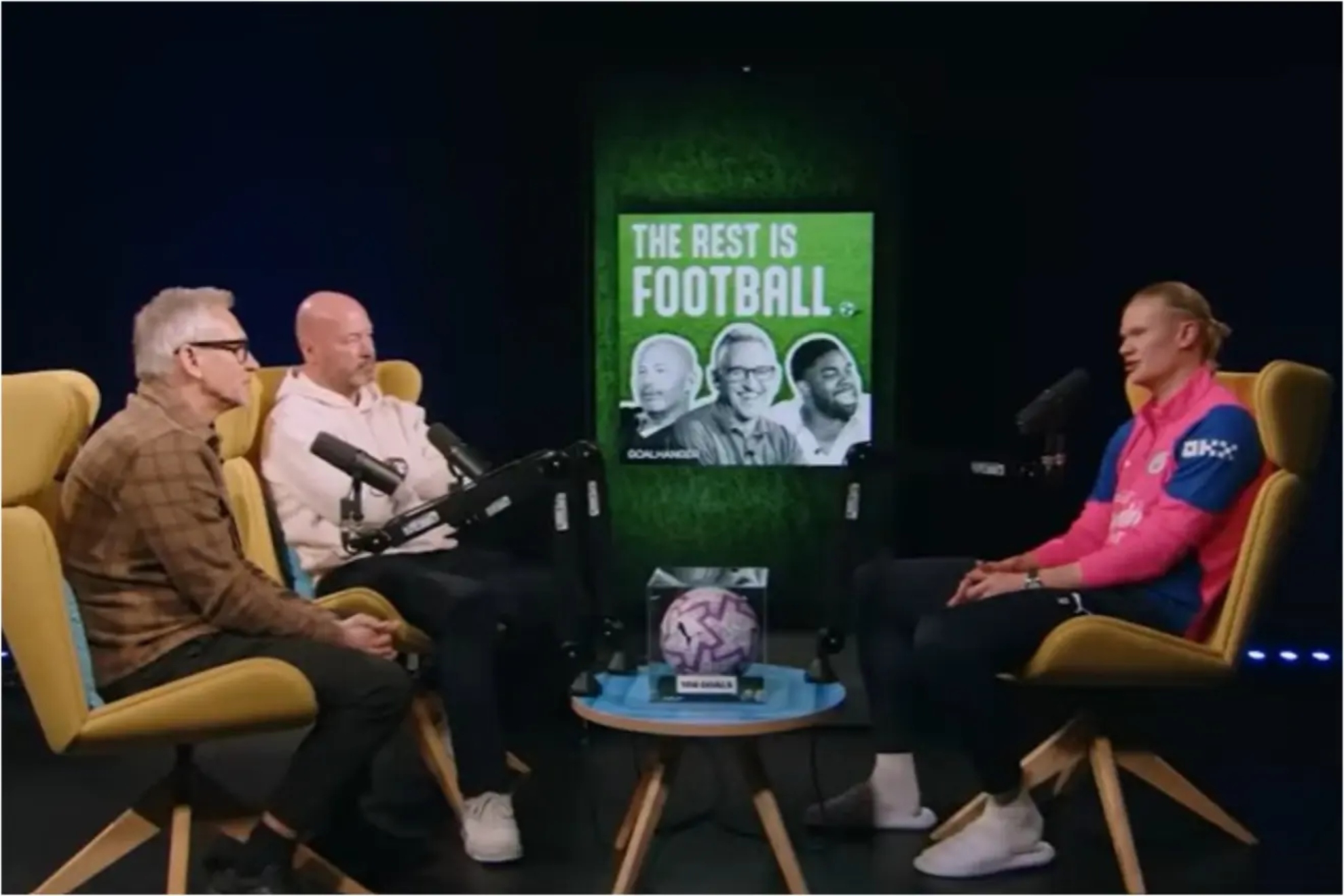 Lineker, Shearer y Haaland, en The Rest of Football