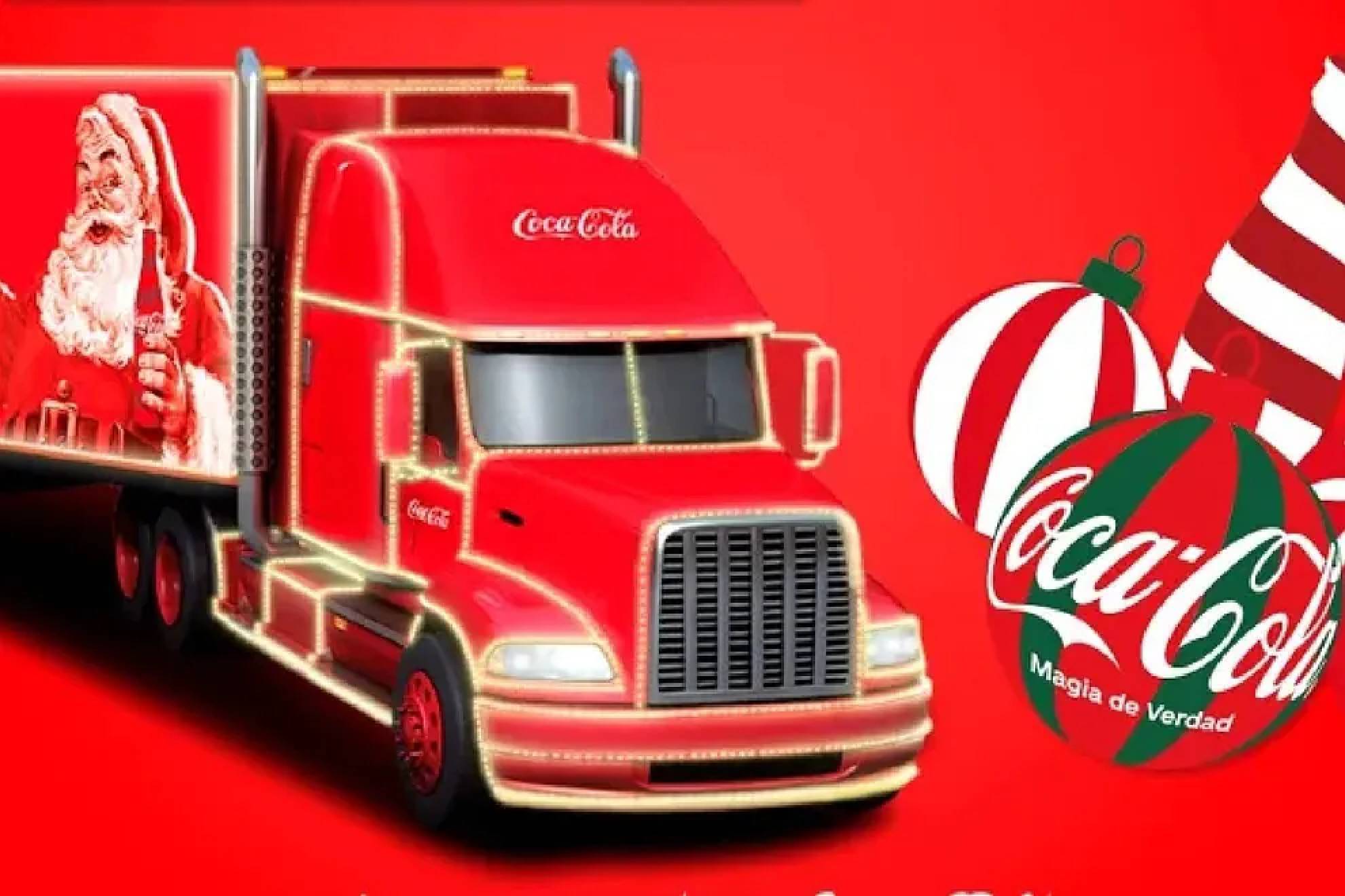 Se viene la Caravana Navideña Coca-Cola 2025 a Guadalajara.