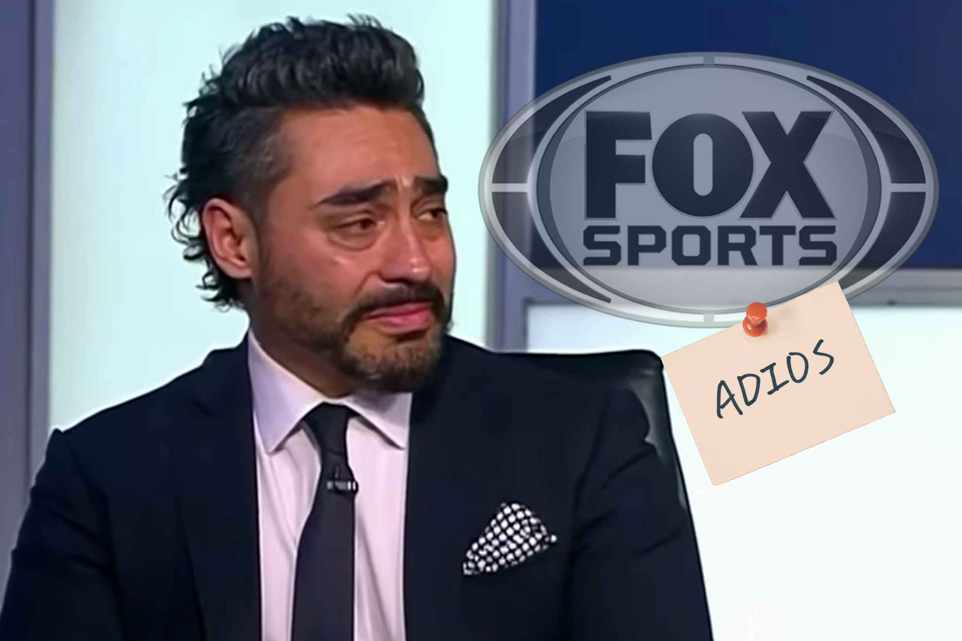 Rubén Rodríguez y su momento emotivo en Fox Sports México