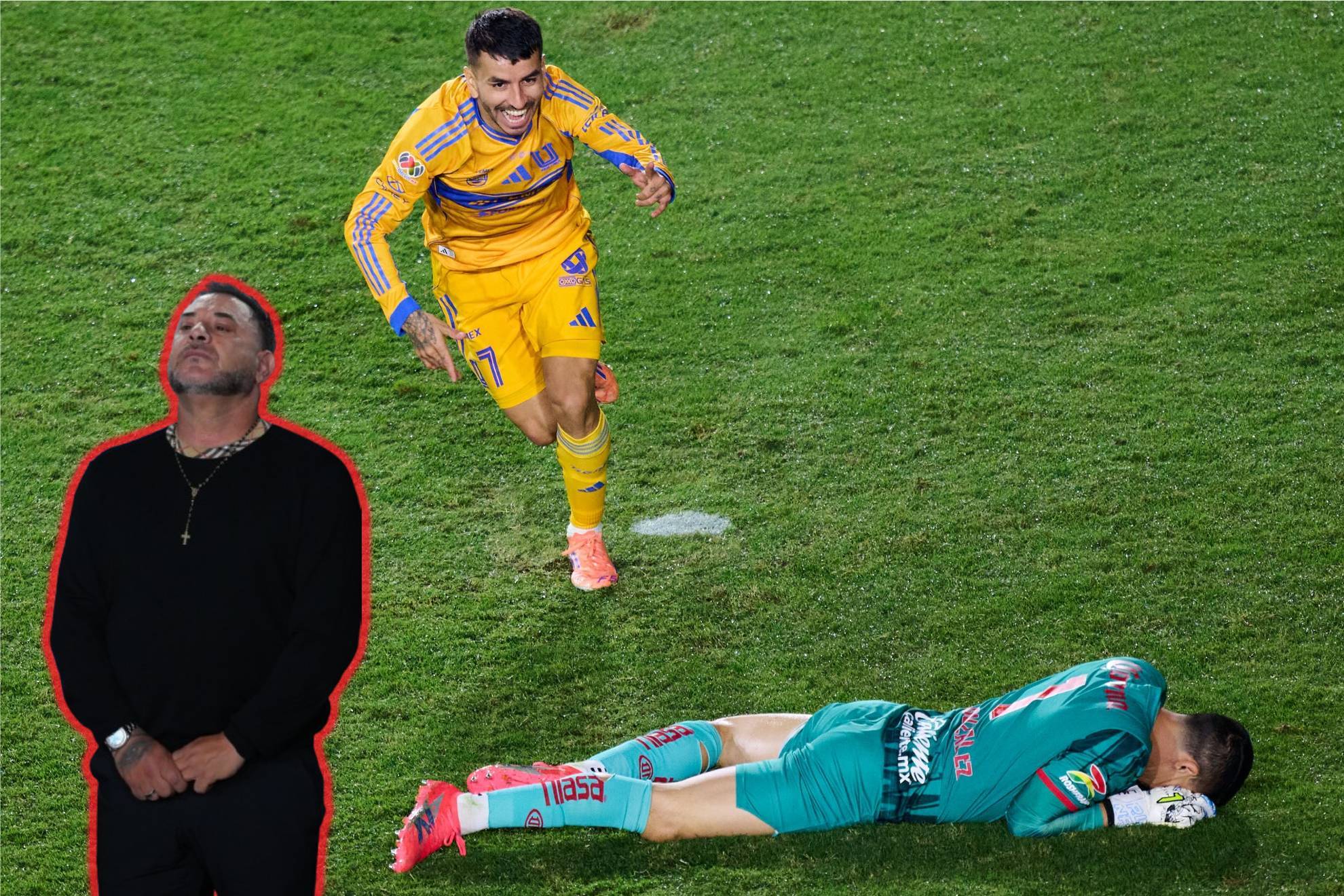 Hugo Gonz�lez �ngel Correa Deportivo Toluca Tigres UANL Antonio Mohamed