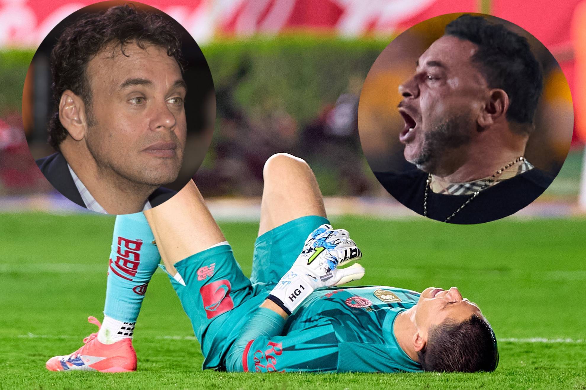 David Faitelson, Antonio Mohamed y Hugo Gonz�lez.