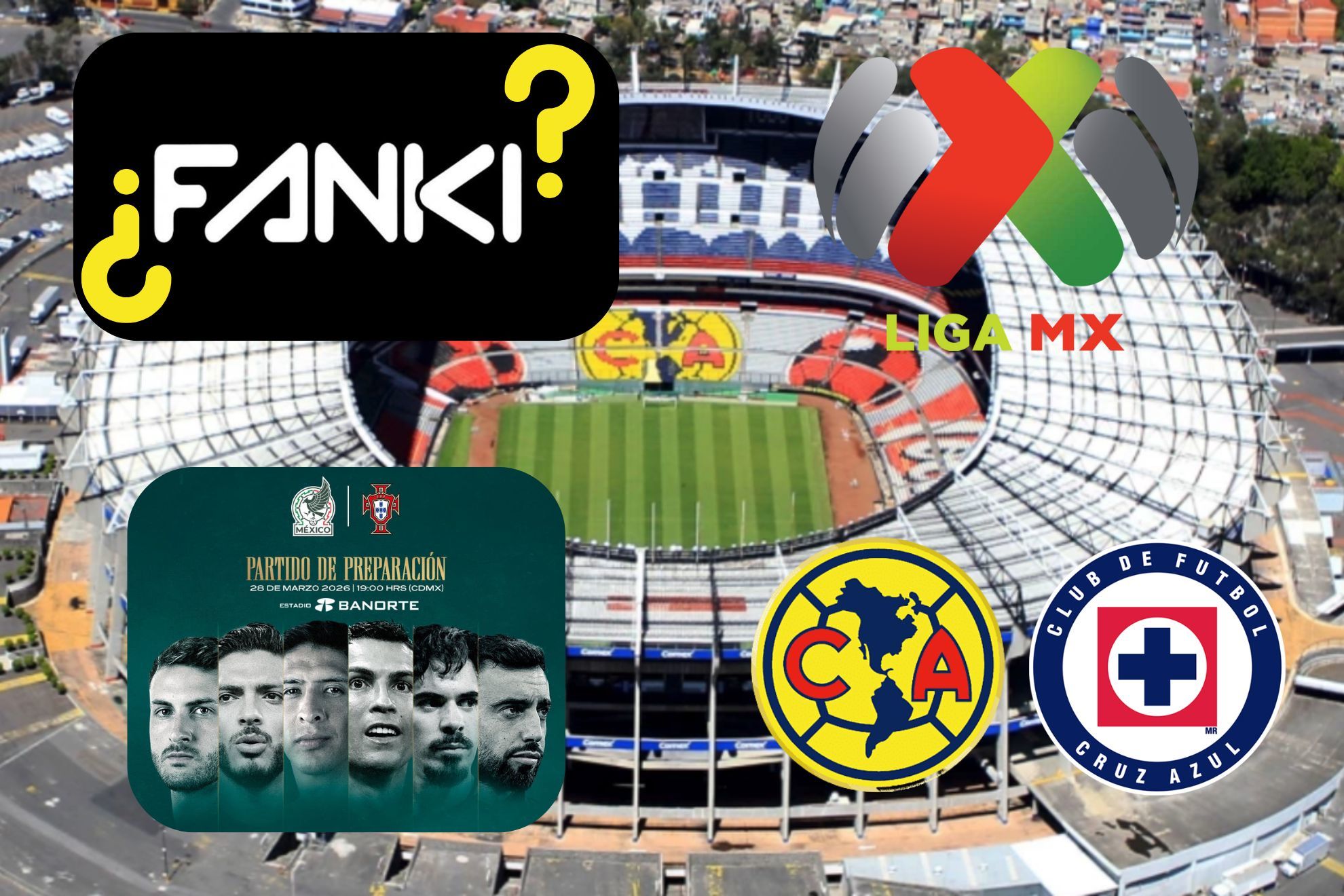 Fanki, �continuar� en Estadio Azteca y Am�rica tras fracaso en preventa