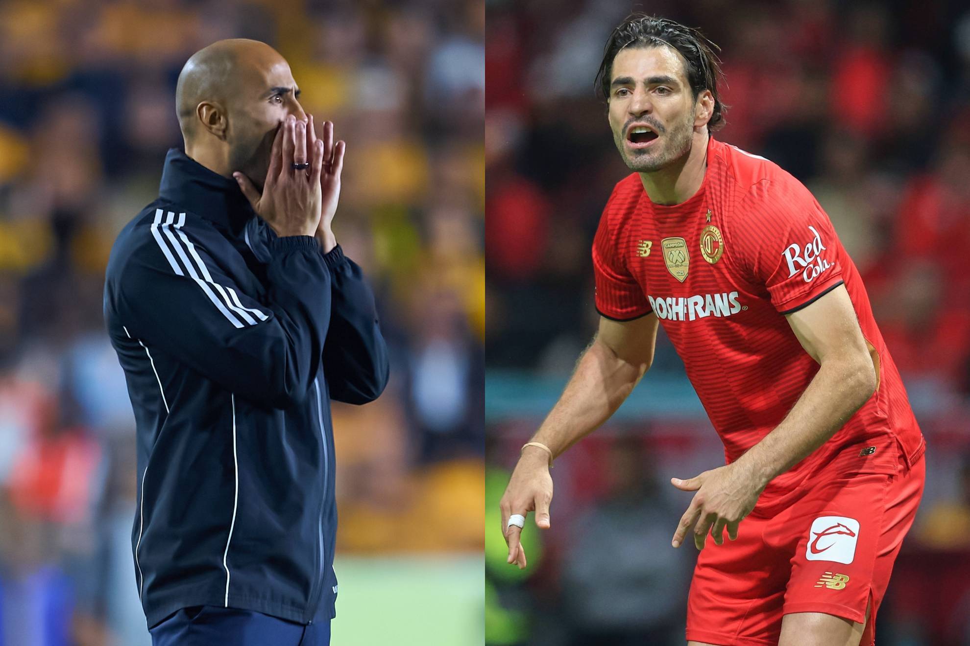 Ded�cate a jugar: Pollo Brise�o y Guido Pizarro protagonizan bronca al finalizar el Tigres vs Toluca