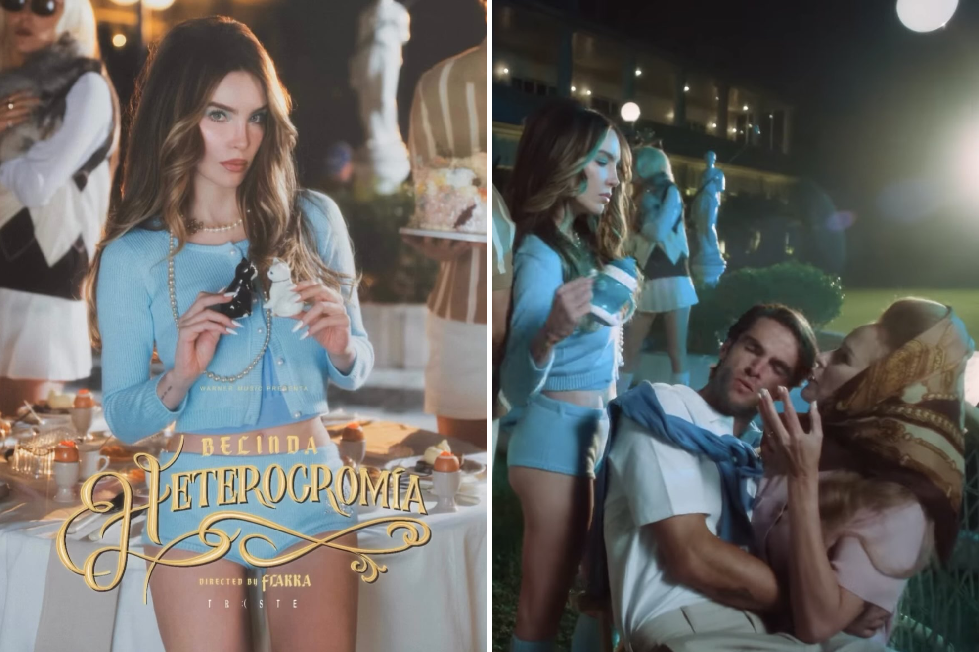 Rodeada de gatos y sin sample de los Aristogatos de Disney, Belinda estrena video musical de Heterocrom�a