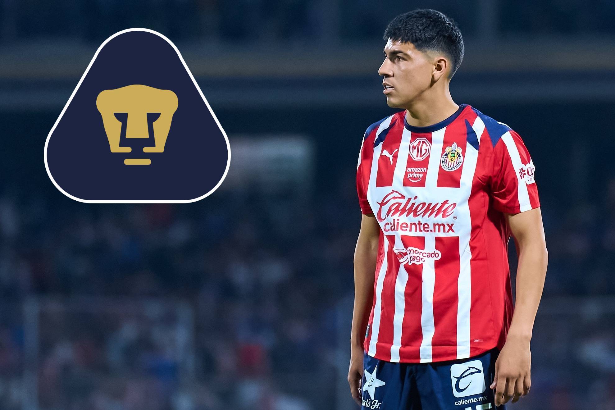 Erick Guti�rrez CD Guadalajara Pumas Liga Mx