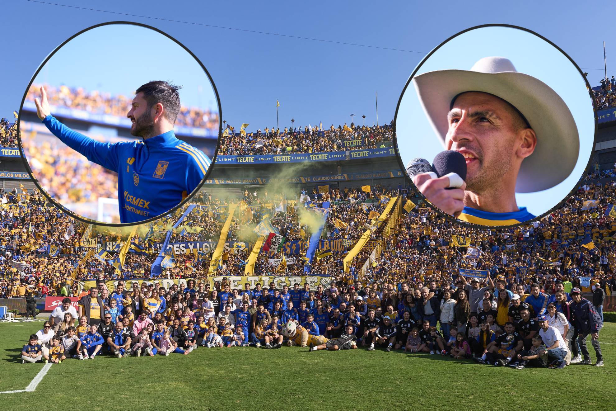 Afici�n de Tigres despide a su equipo durante entrenamiento con estadio lleno: Nahuel Guzm�n y Gignac, los m�s ovacionados
