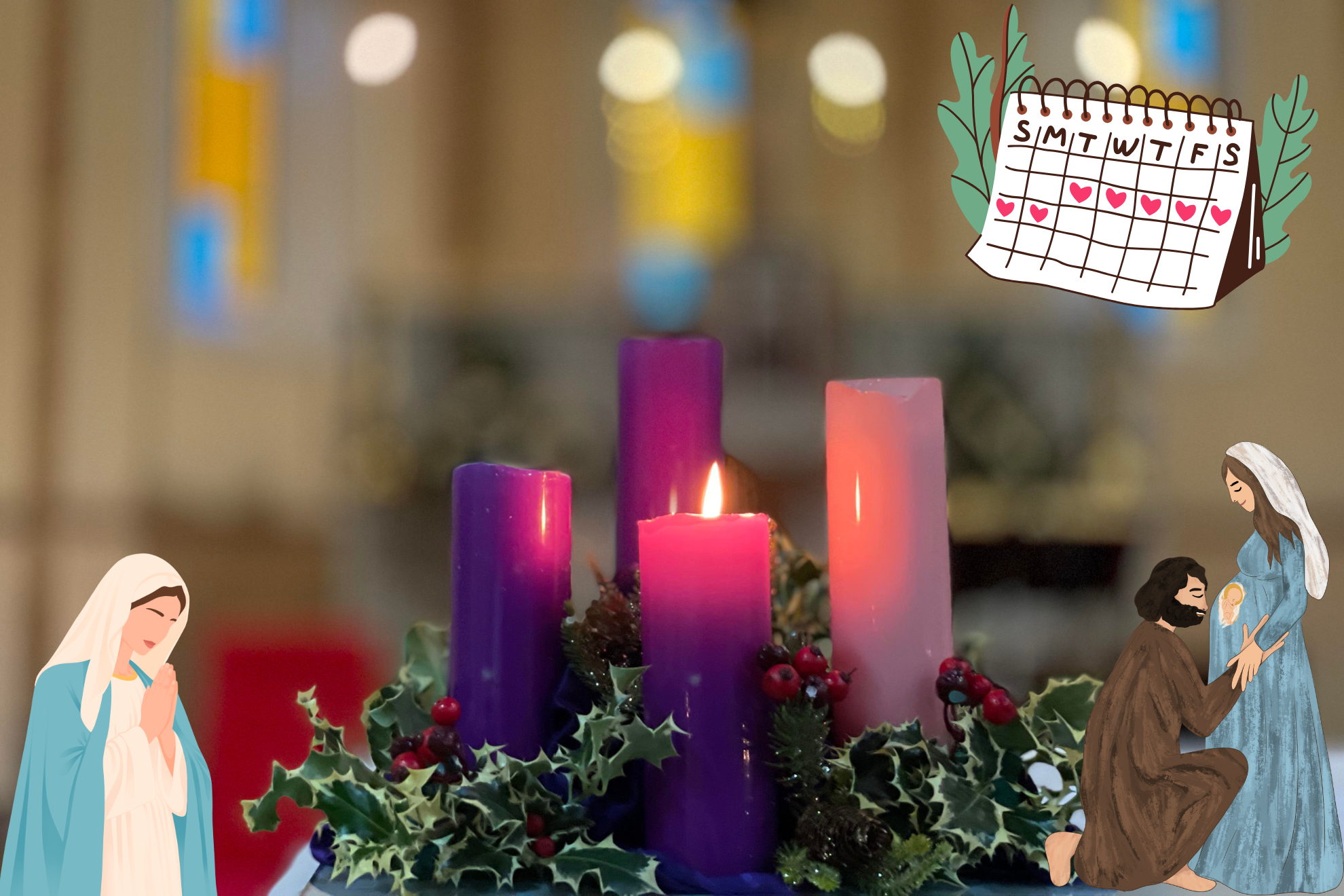 Tercer Domingo de Adviento 2025: qu� simbolizan las velas, qu� color se enciende y la oraci�n