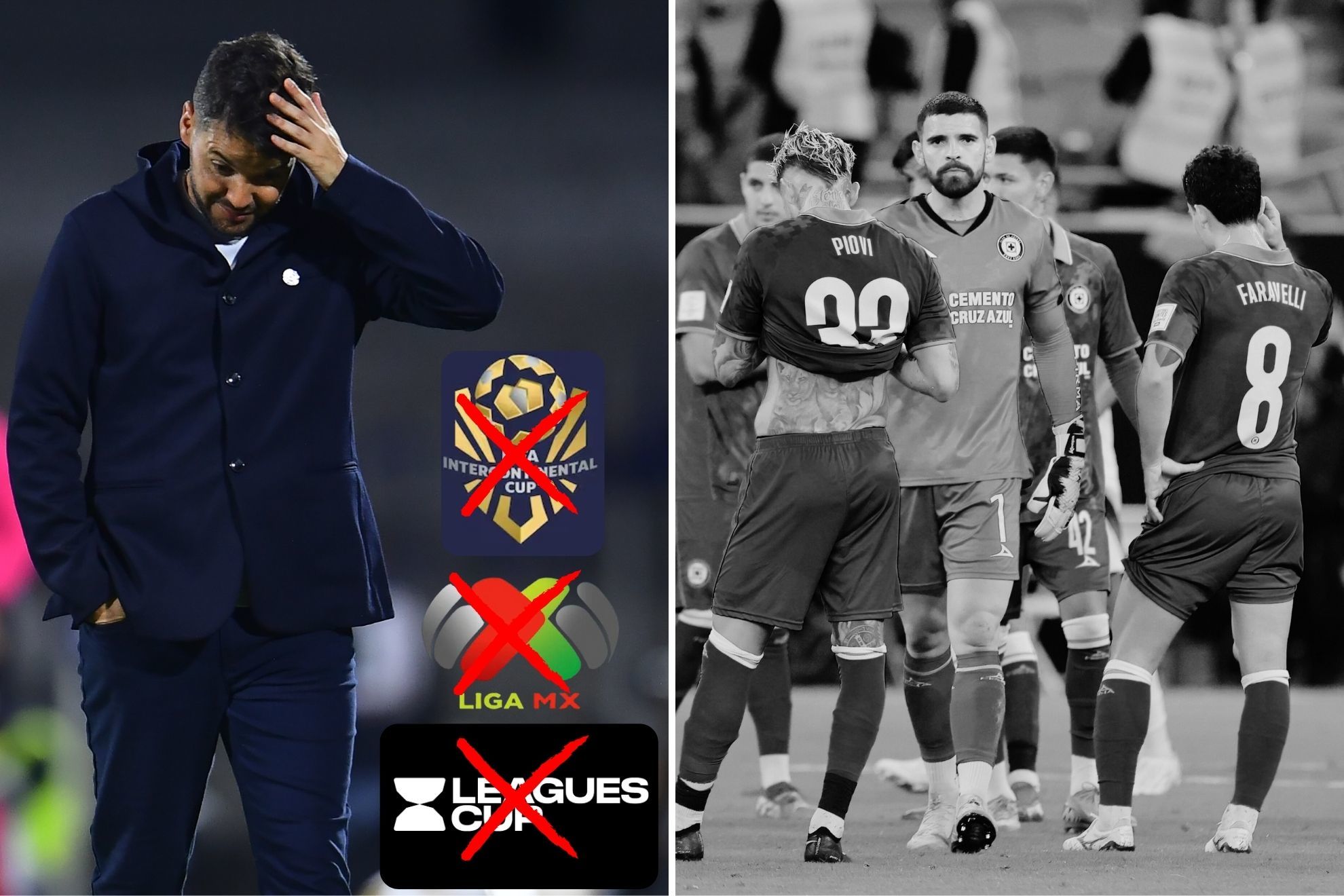 Nicol�s Larcam�n se desahoga tras los fracasos de Cruz Azul