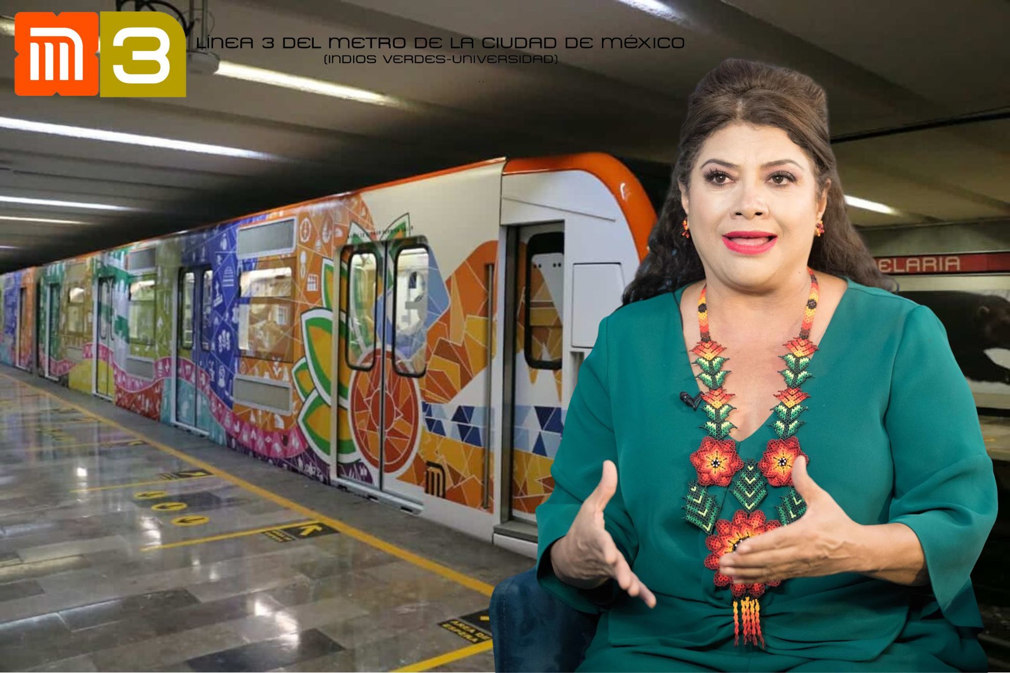 Estado Metro CDMX: Clara Brugada confirma renovaci�n de la L�nea 3