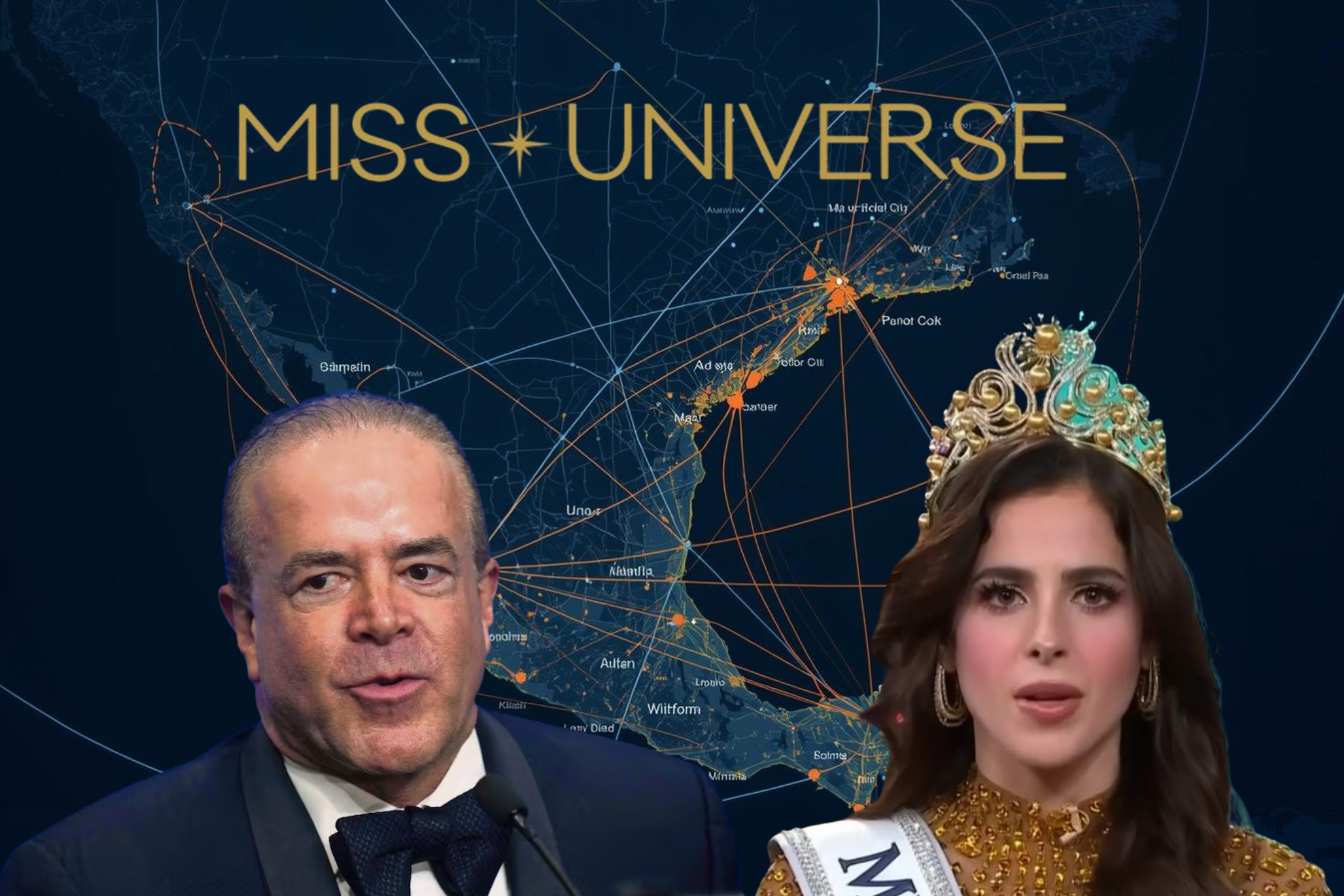 Miss Universo se va de M�xico de inmediato en medio del esc�ndalo de Ra�l Rocha Cant�