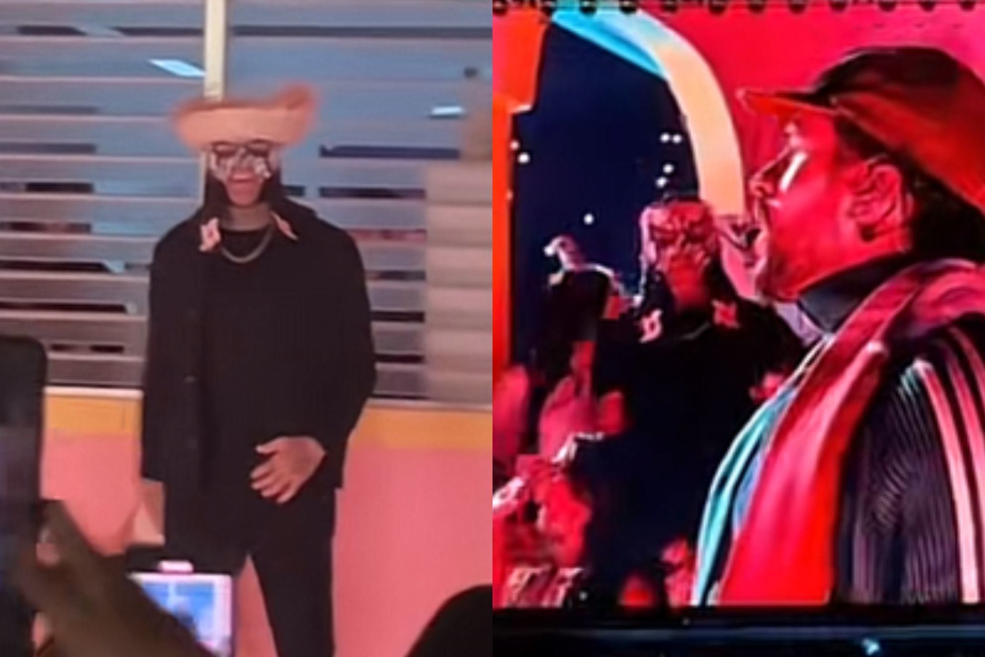 Penta Zero se une a lista de famosos presentes en La Casita de Bad Bunny; as� se le vio en Estadio GNP CDMX