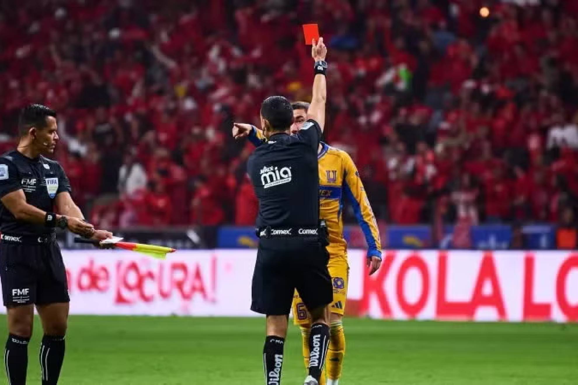 Juan Pablo Vig�n, de Tigres, ya conoce su sanci�n tras Final ante Toluca