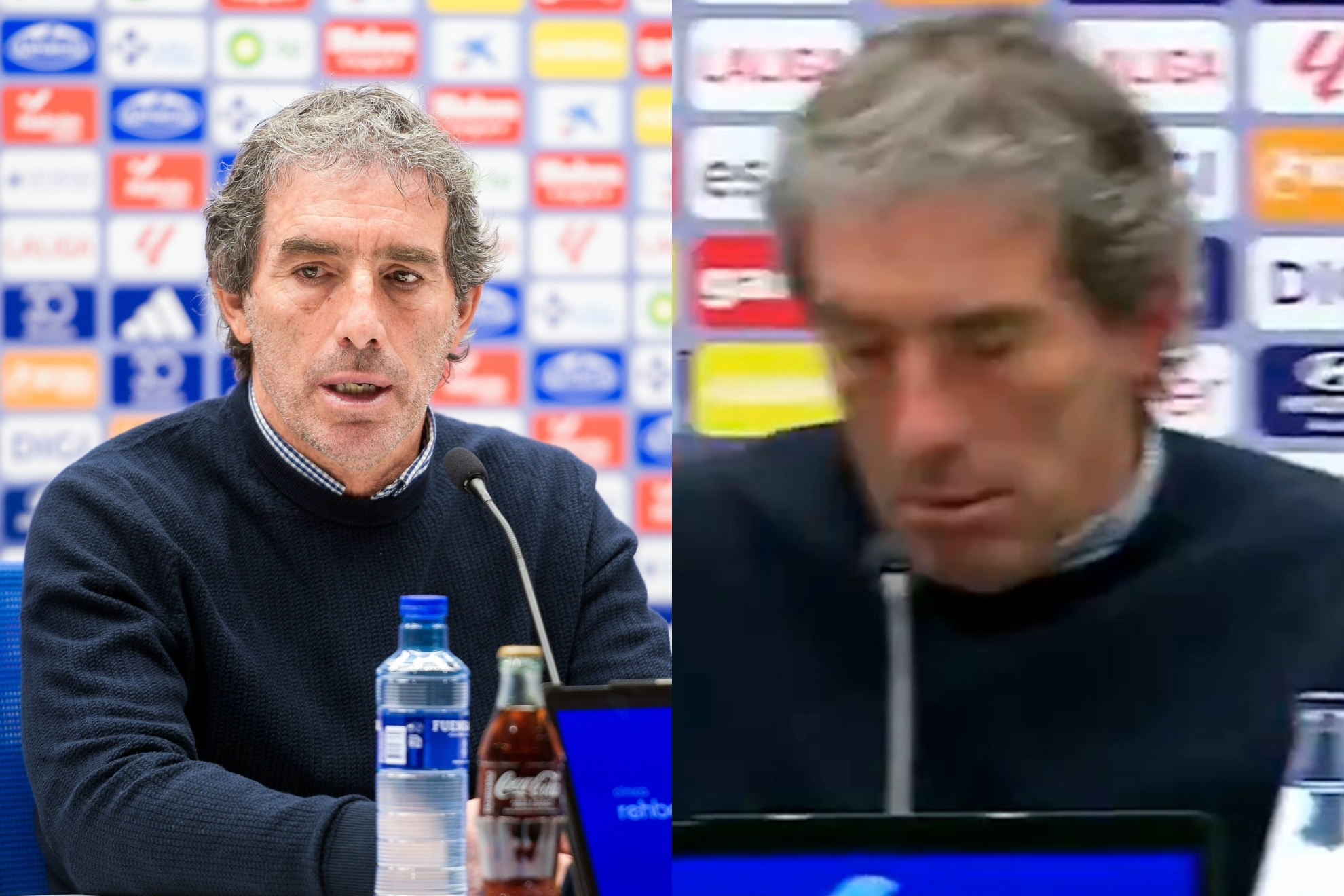 Guillermo Almada se queda dormido durante presentaci�n con Real Oviedo