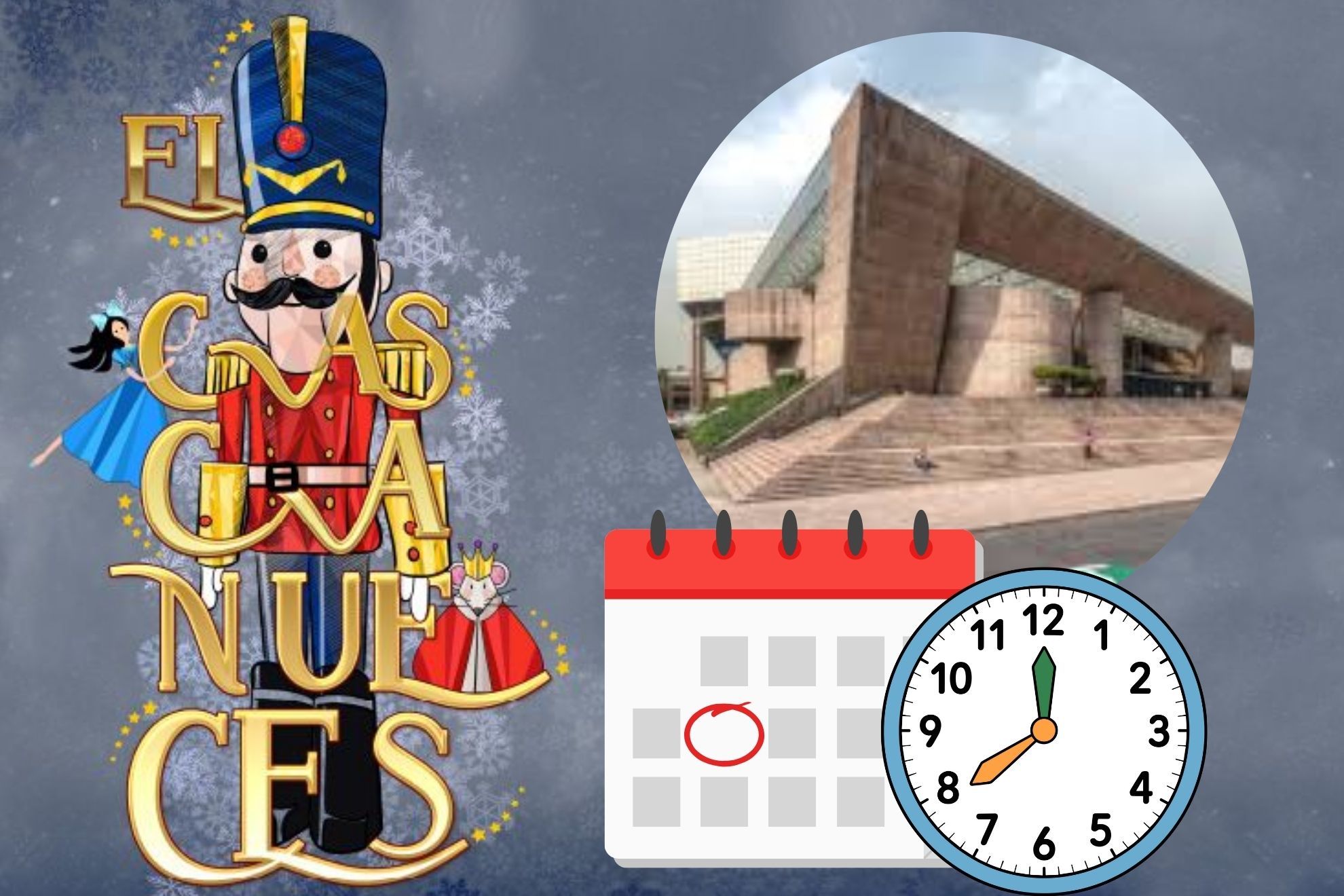 �Qu� fechas y horarios tendr� El Cascanueces este a�o en el Auditorio Nacional de CDMX?
