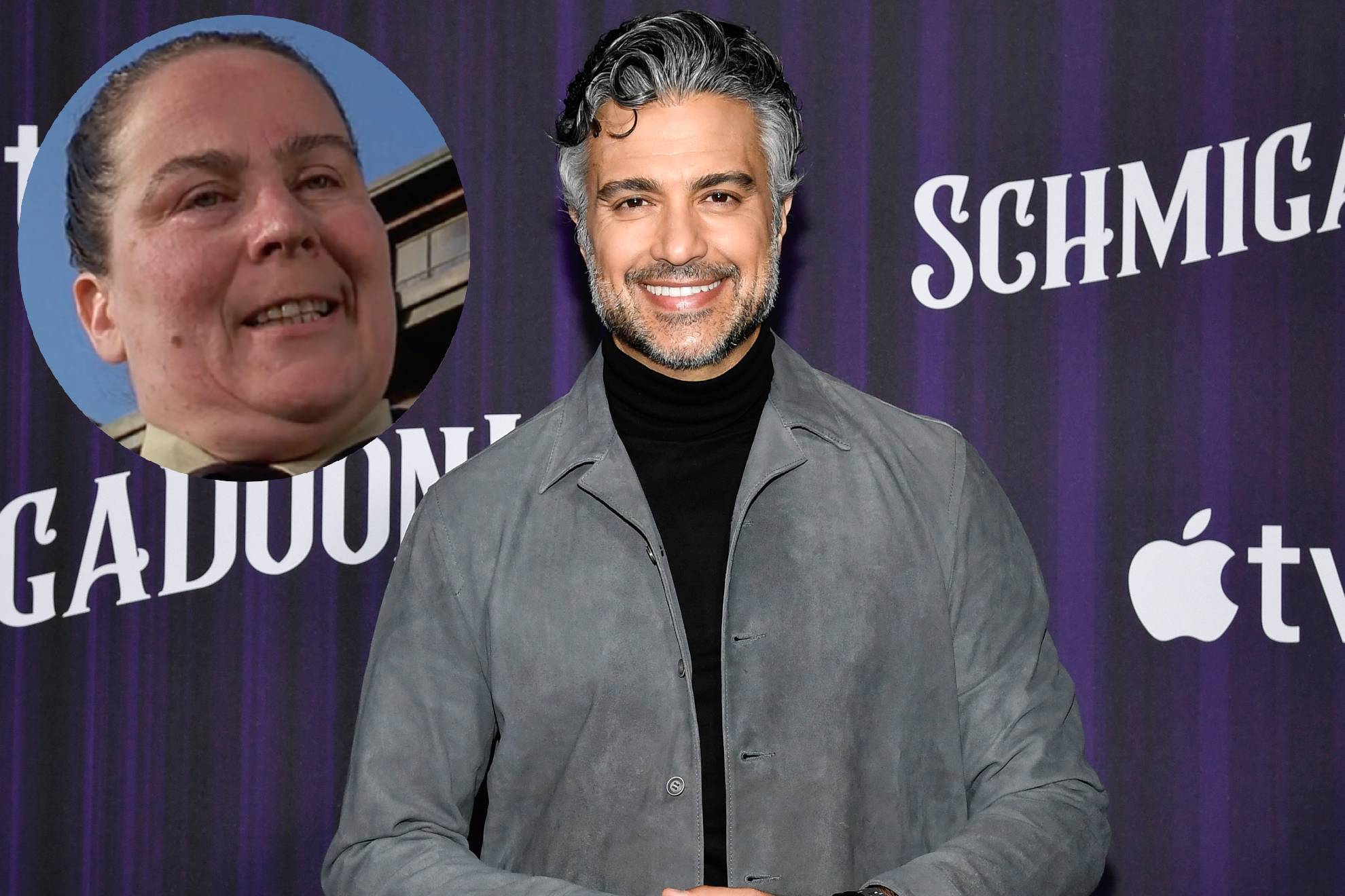Jaime Camil y la se�ora Tronchatoro.