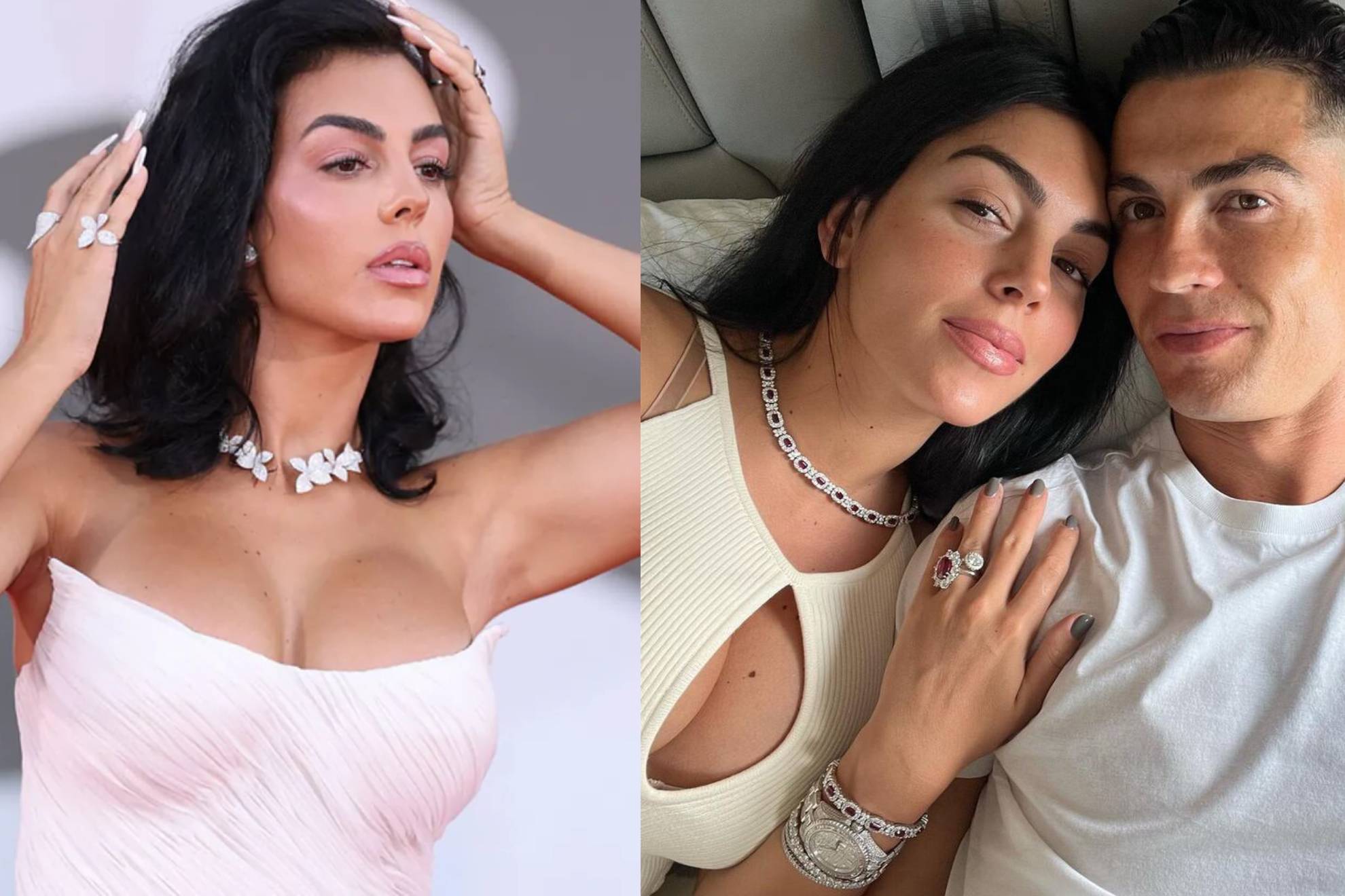 Cristiano Ronaldo y Georgina Rodr�guez