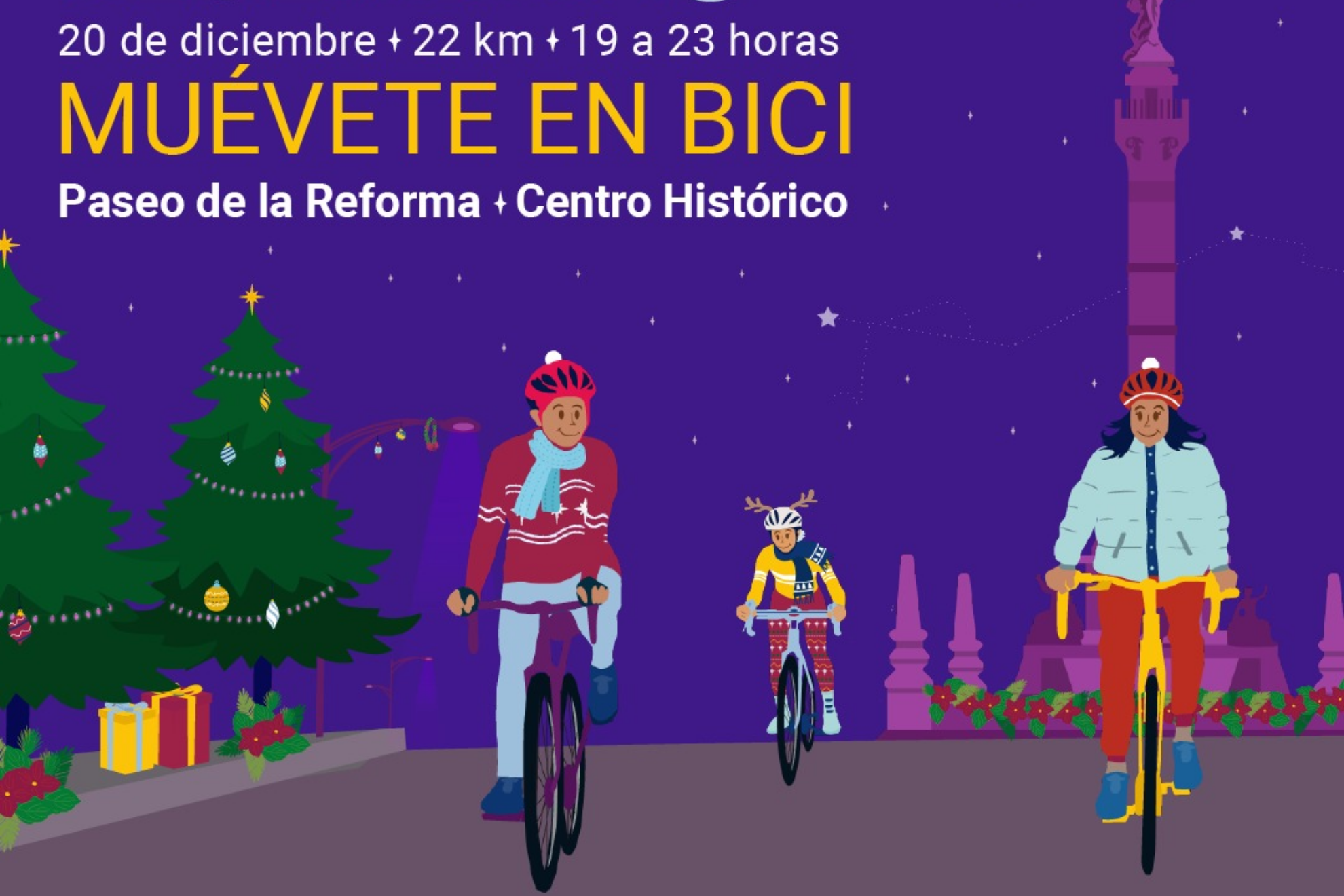 �Cu�l ser� la ruta del Paseo Nocturno Navide�o en CDMX y c�mo participar en el recorrido?