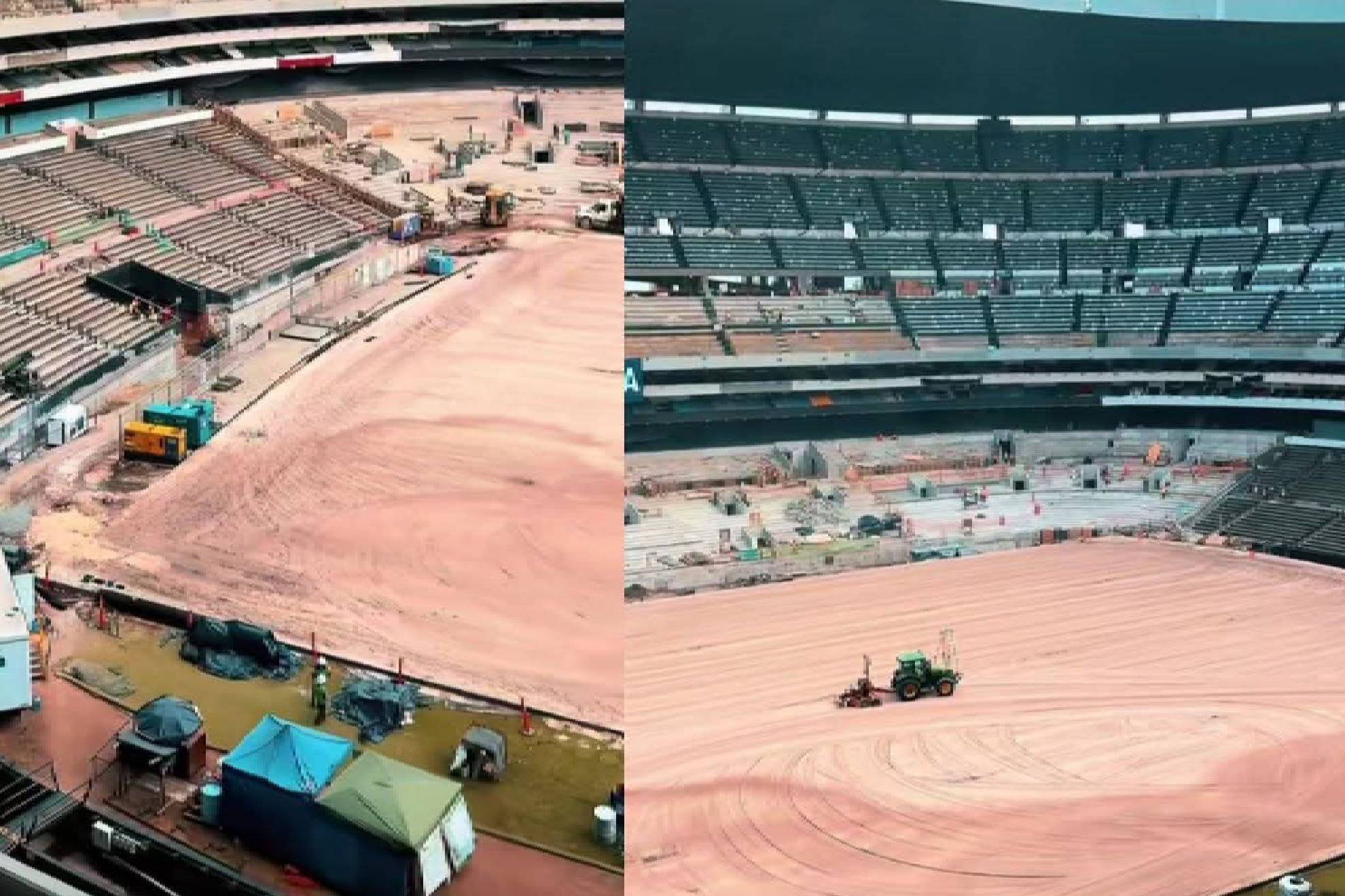 Así luce el Estadio Azteca a 100 días de su reinauguración con el ...