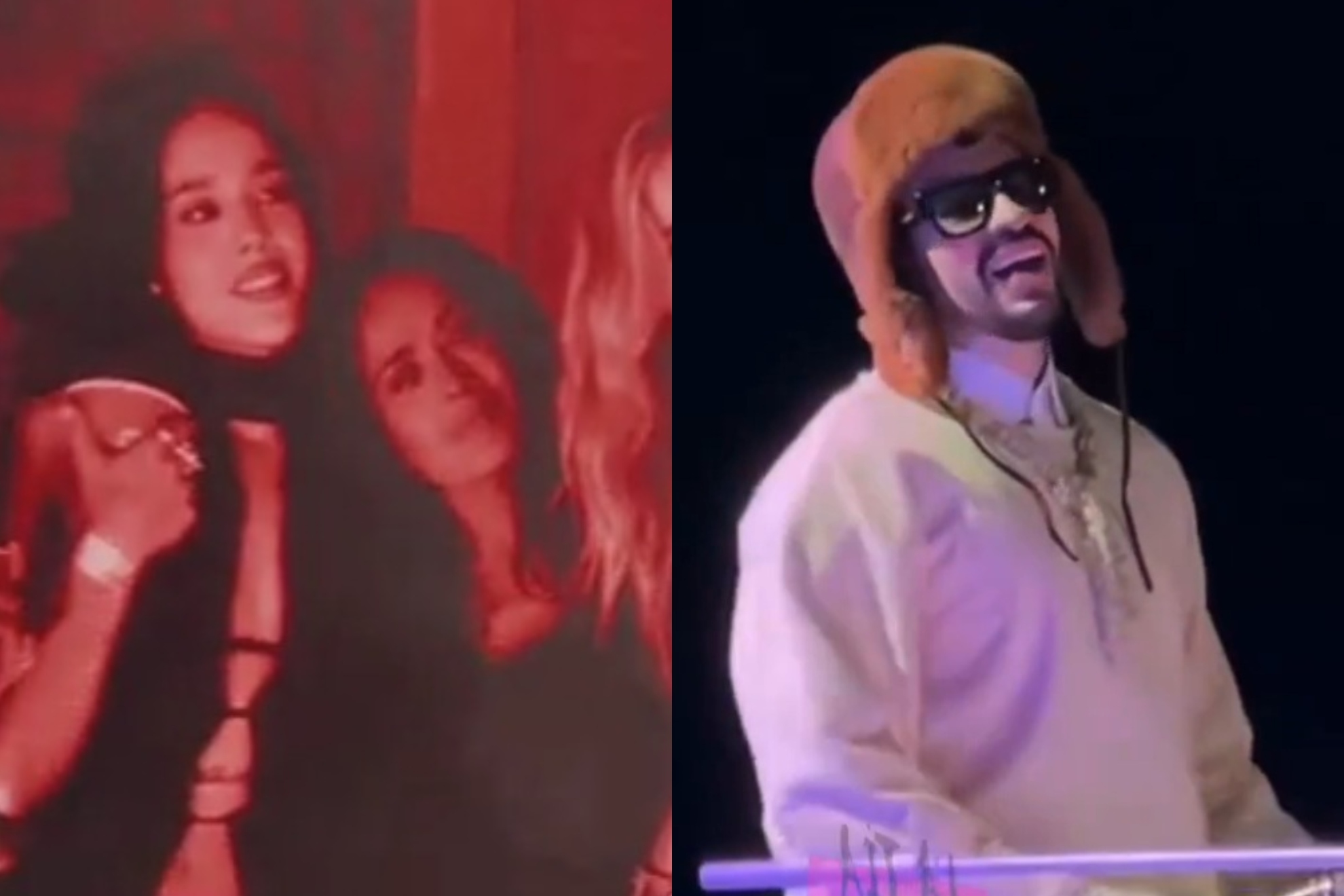 Salma Hayek y Danna Paola la rompen en La Casita de Bad Bunny en M�xico