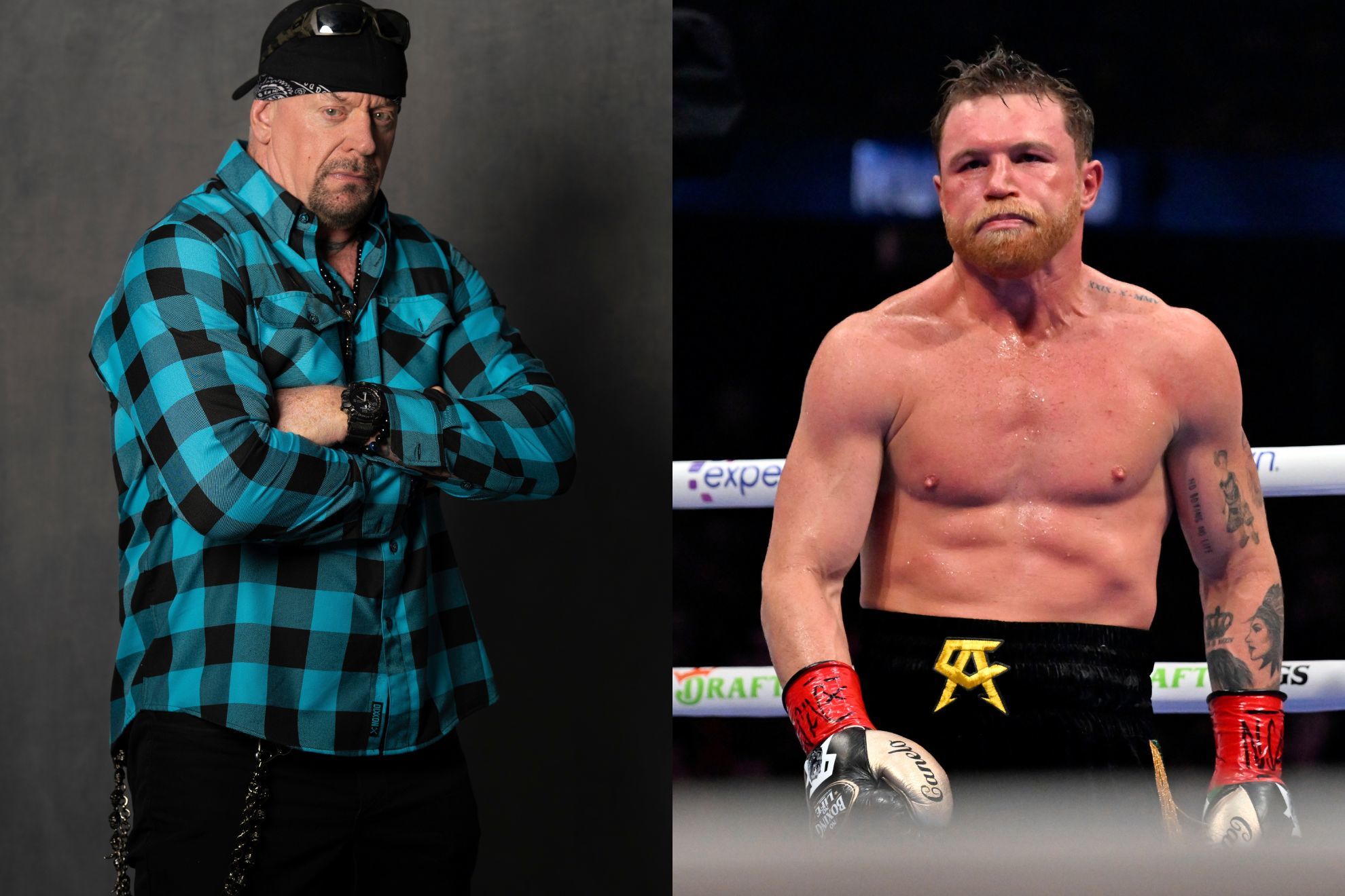 Undertaker y Canelo �lvarez firman el crossover m�s bizarro en lucha libre