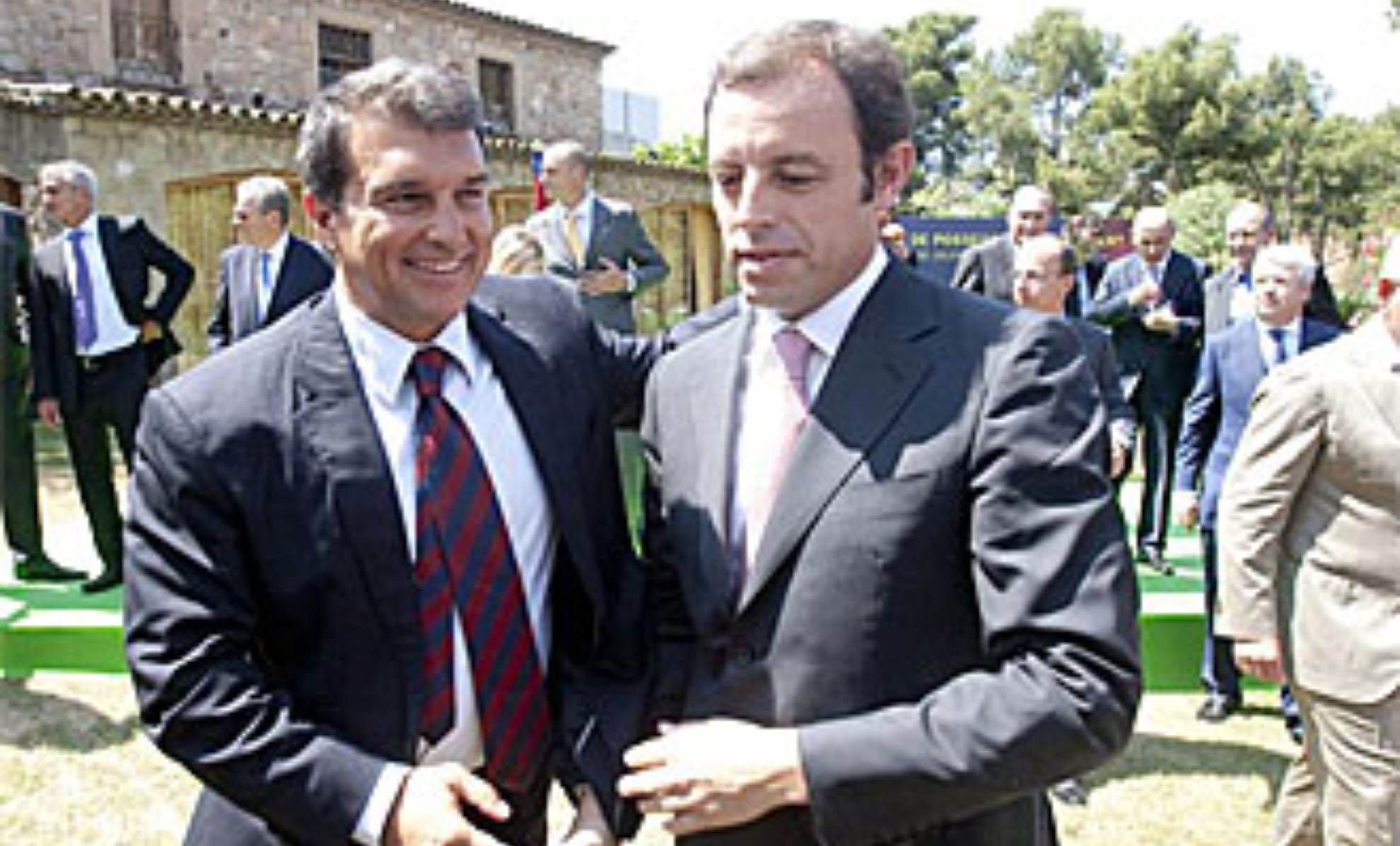Laporta y Rosell, en una imagen de archivo