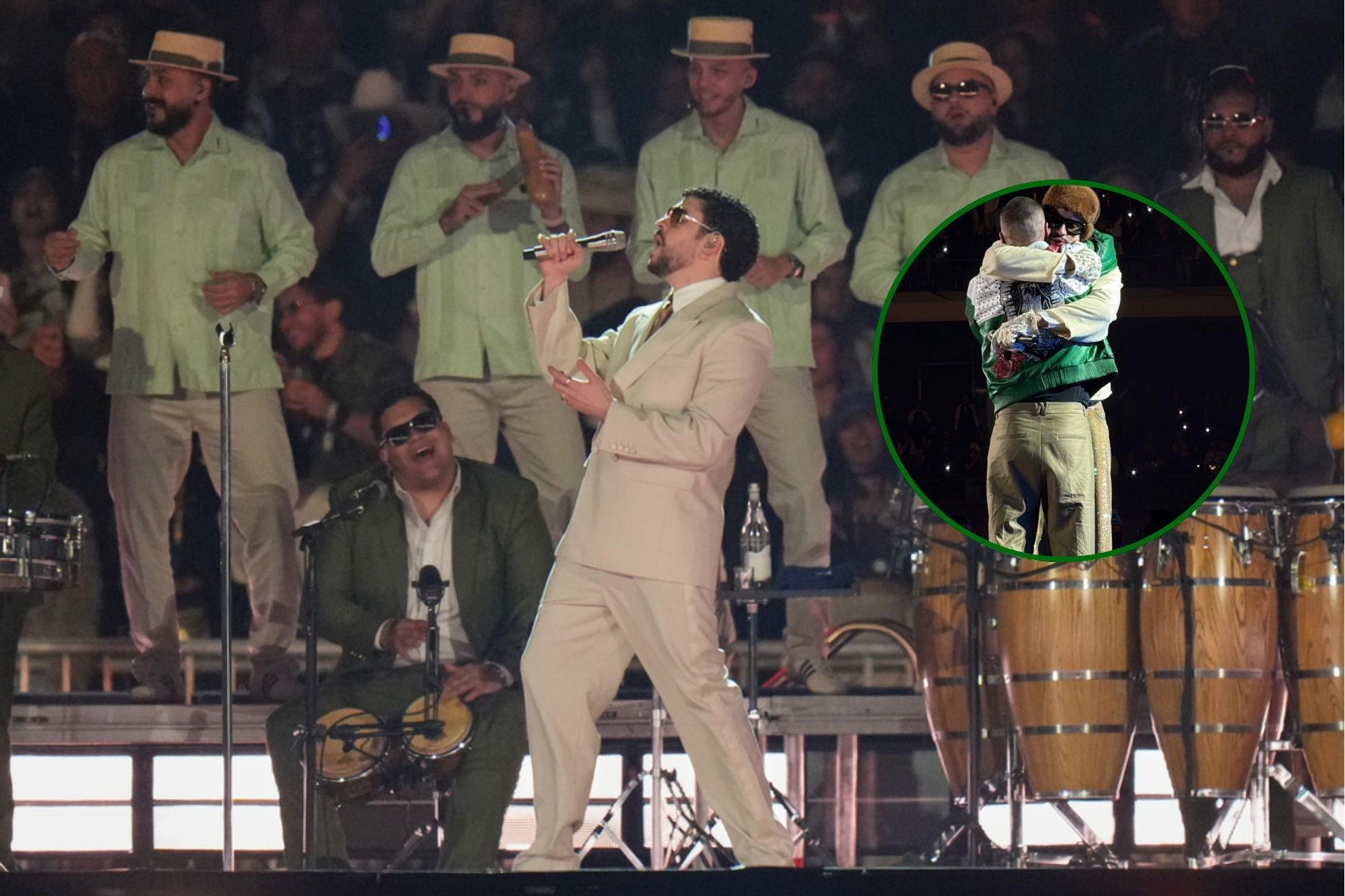 Bad Bunny M�xico 2025: Todos los famosos en La Casita, artistas invitados y canciones especiales en conciertos en CDMX