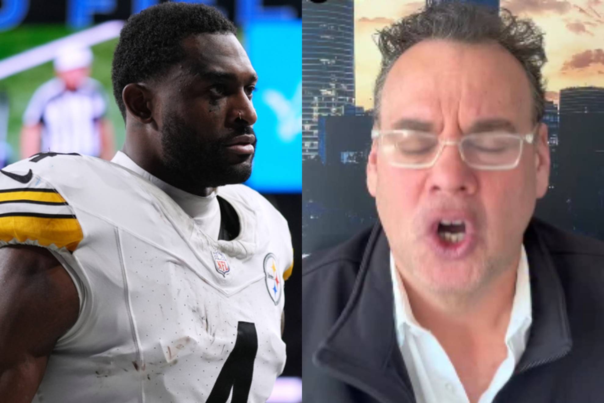 D.K. Metcalf y David Faitelson.