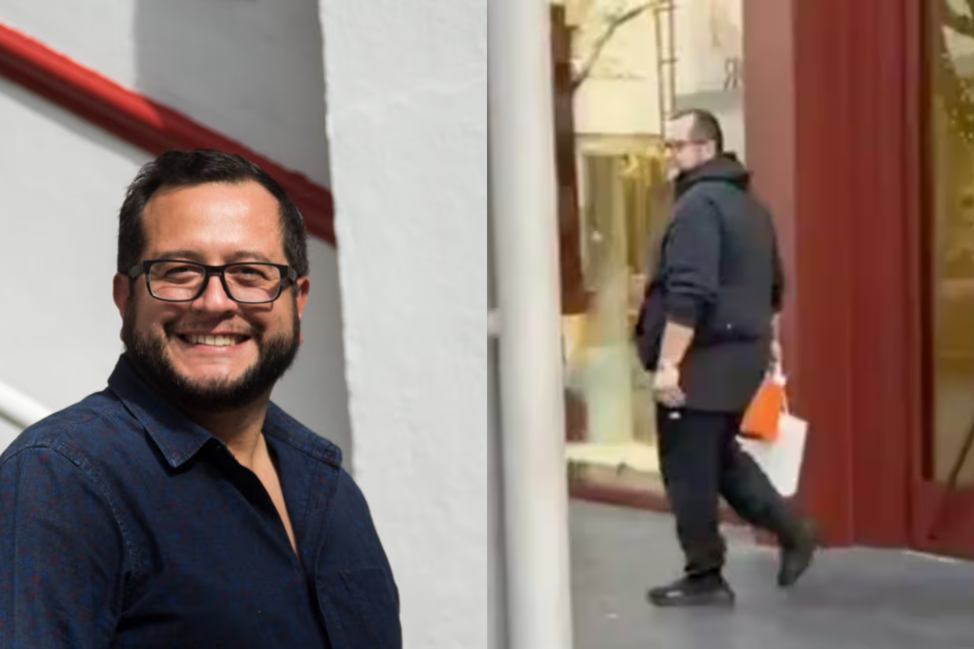 Jos� Ram�n L�pez Beltr�n disfruta de la Navidad con regalos en boutique de lujo en Texas