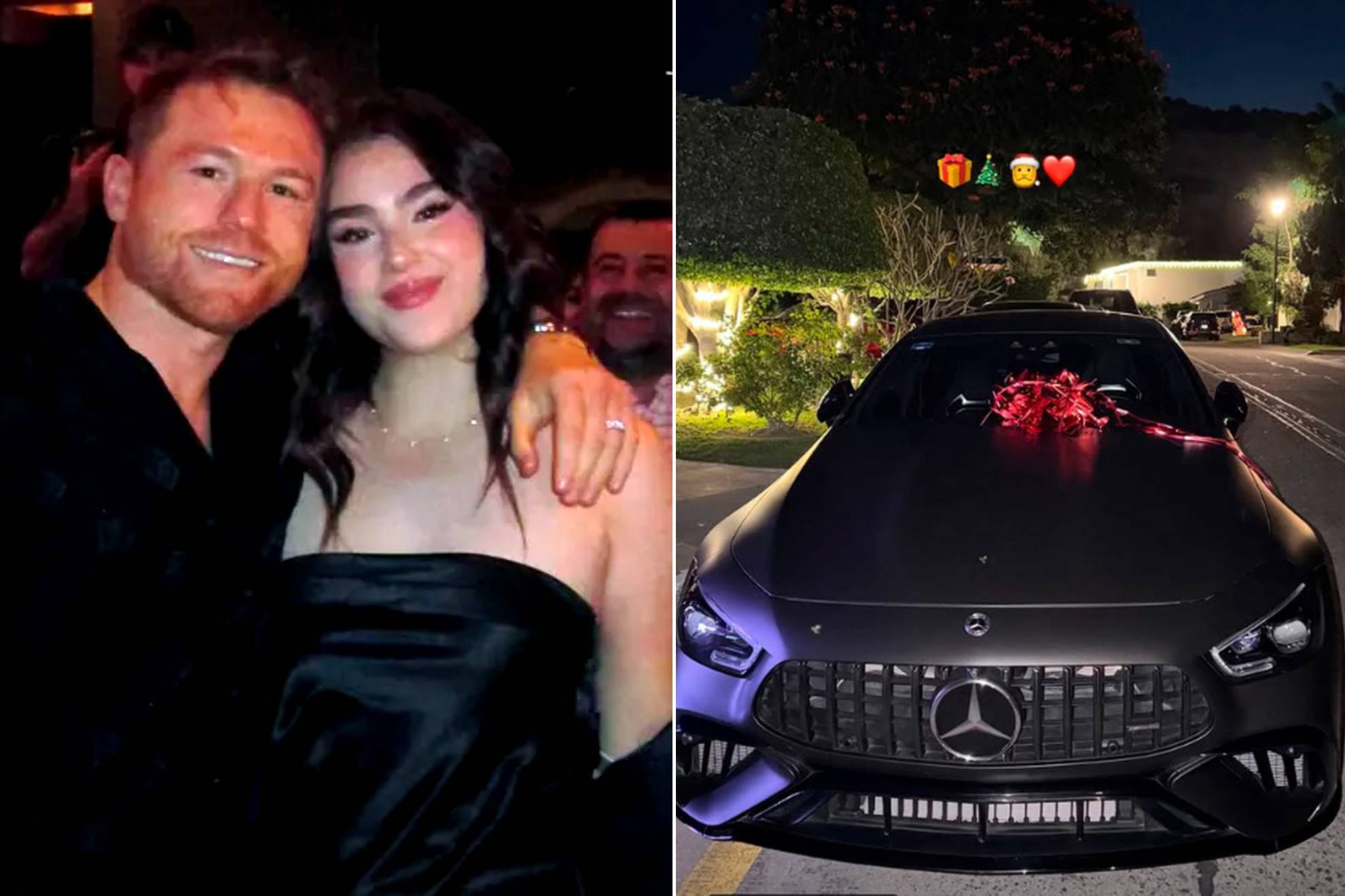 Canelo �lvarez y su hija Cinnamon |