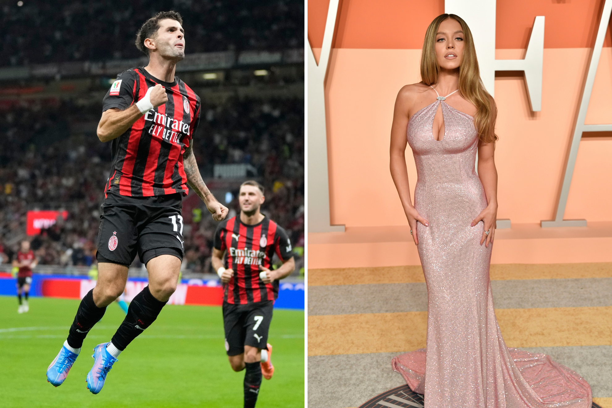 Sydney Sweeney, �a los partidos de Santi Gim�nez? Lo que se sabe de su noviazgo con Pulisic