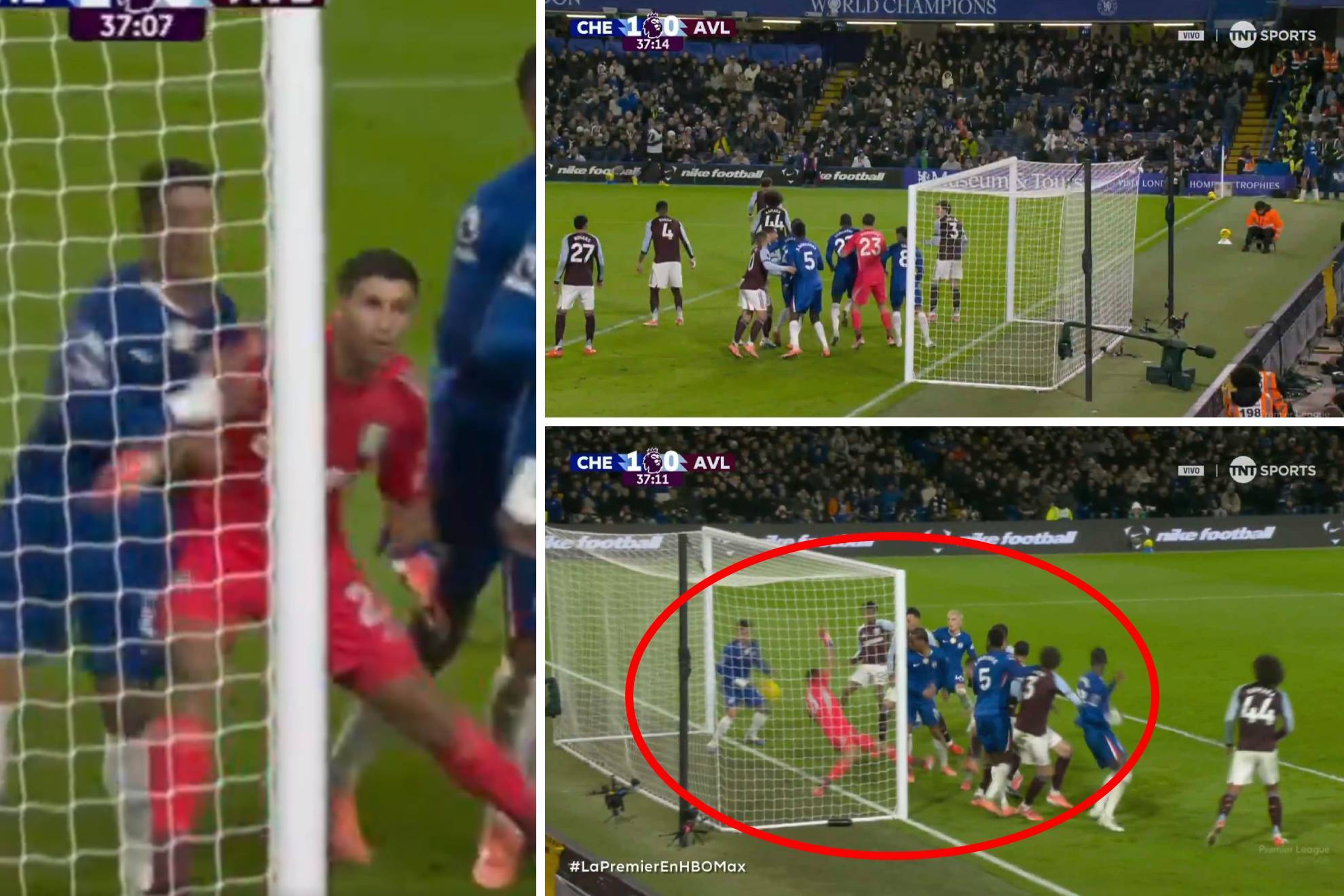 Al final, el gol se lo dieron a Joao Pedro por un peque�o desv�o