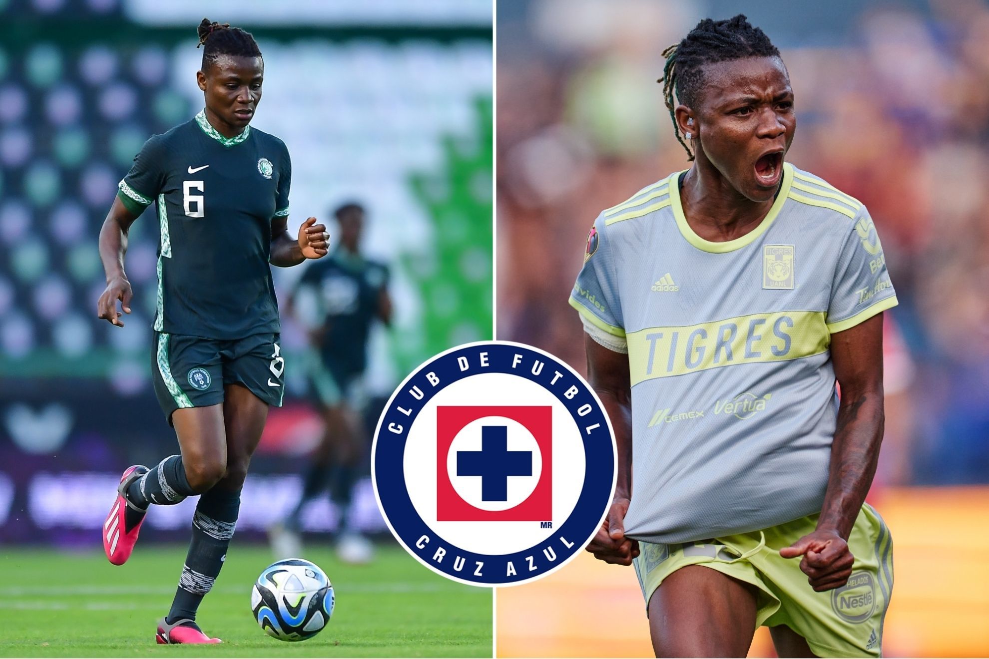 Uchenna Kanu llega a la CDMX para ser nueva jugadora de Cruz Azul Femenil