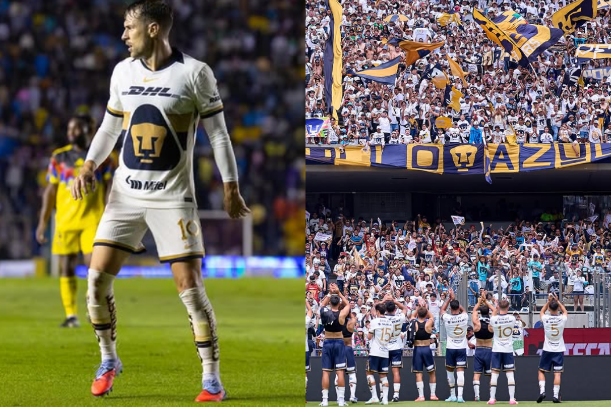 Aaron Ramsey presume de Pumas pese a que lo corrieron en Liga MX