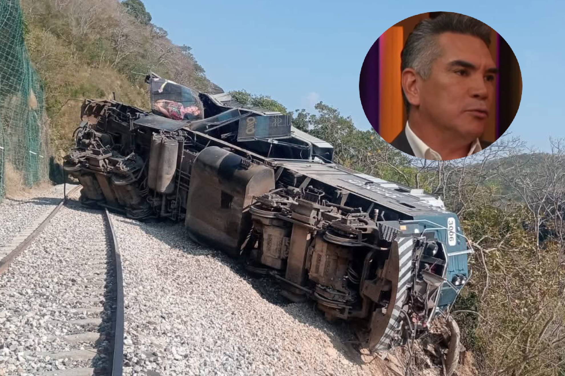 Alito Moreno habl� sobre en descarrilamiento del Tren Interoce�nico.