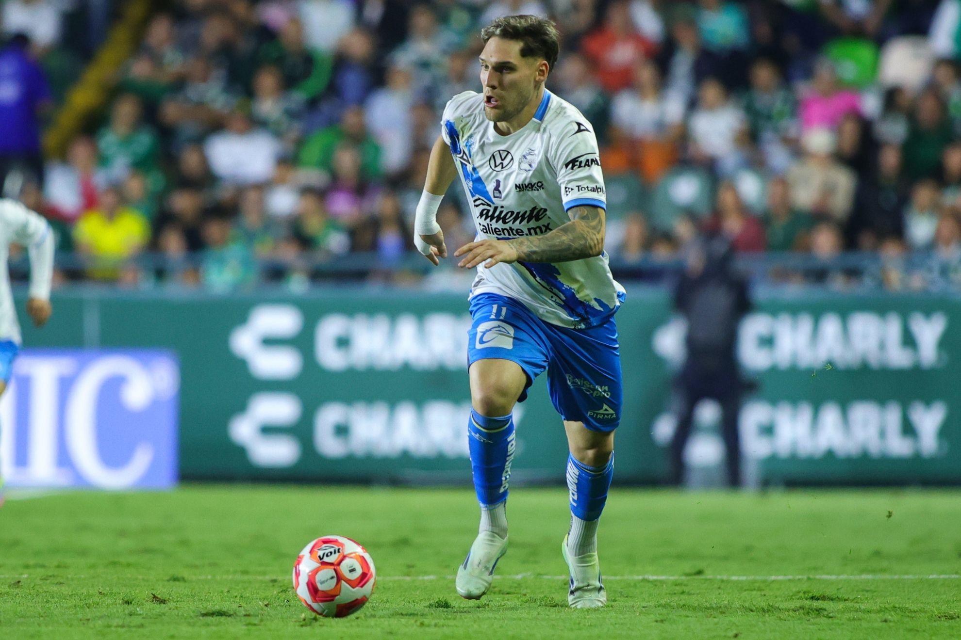 Emiliano G�mez, jugador uruguayo del Puebla