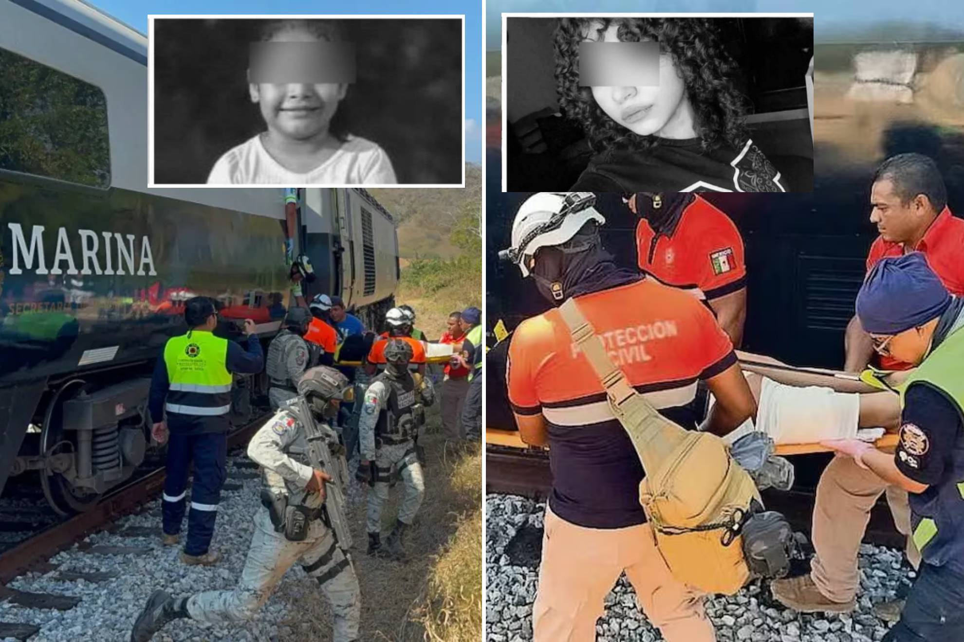 V�ctimas del accidente en el Tren Interoce�nico |