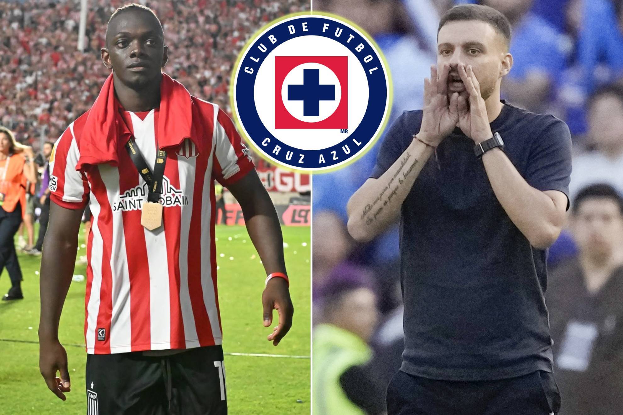 Edwuin Cetr� Cruz Azul Mart�n Anselmi Estudiantes de La Plata Liga MX Argentina
