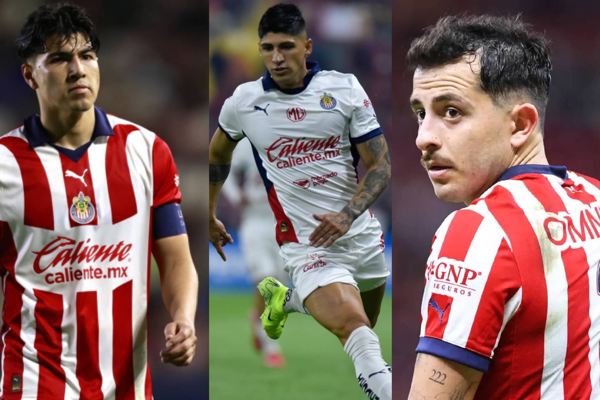 Chivas busca darle salida a Alan Pulido, Erick Guti�rrez y Alan Mozo para 2026.