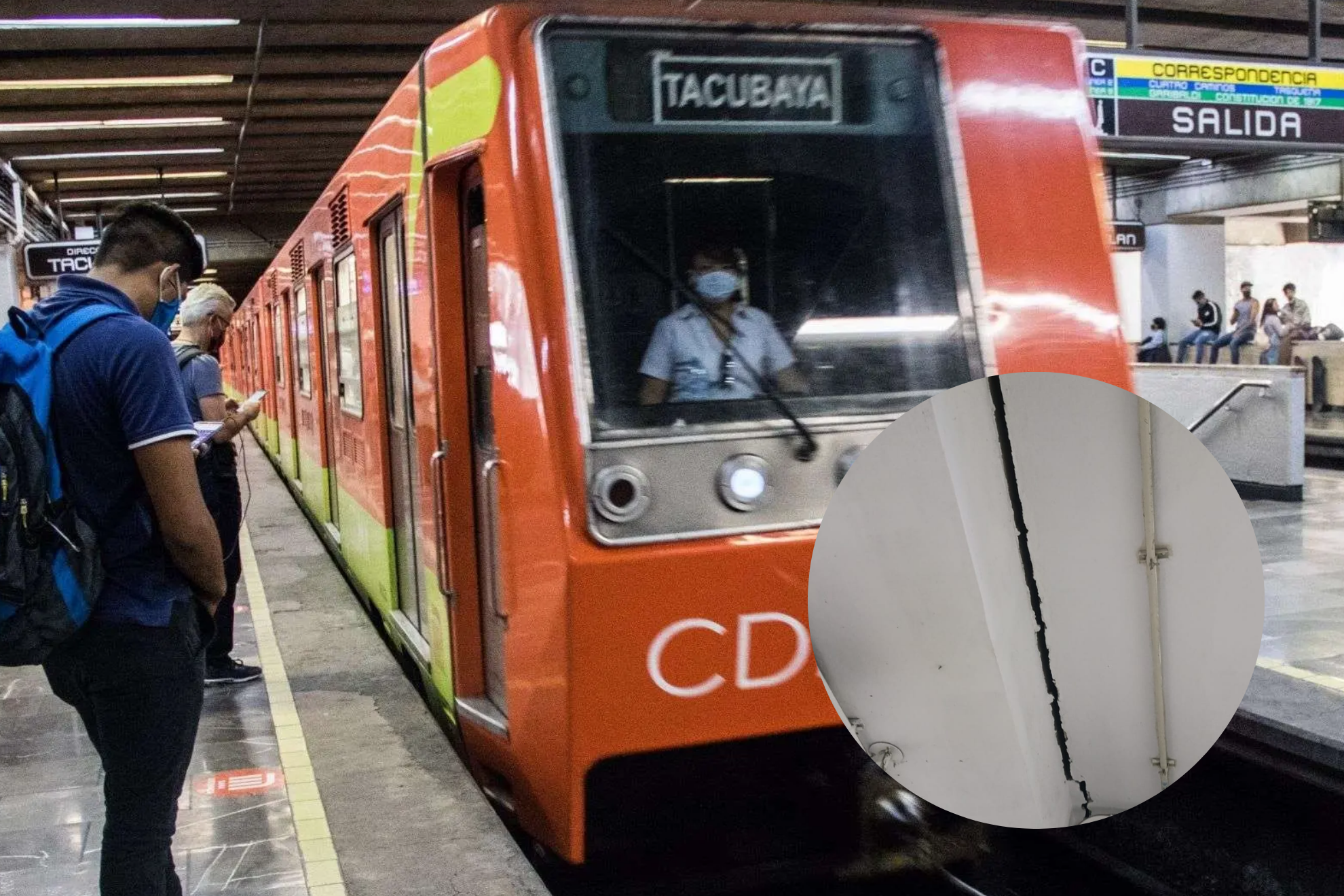 Qu� pas� en Metro Chabacano: Reportan grieta tras Sismo HOY viernes 2 de enero 2026