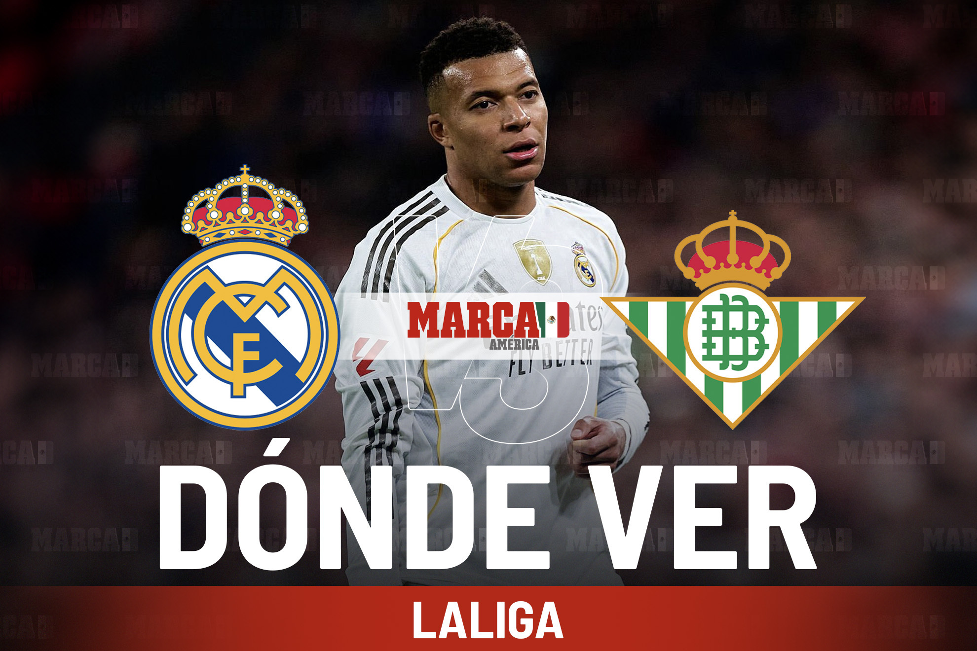 Real Madrid vs Betis: D�nde ver el primer partido del a�o en LaLiga con Vin�cius J�nior y el horario de la Jornada 18