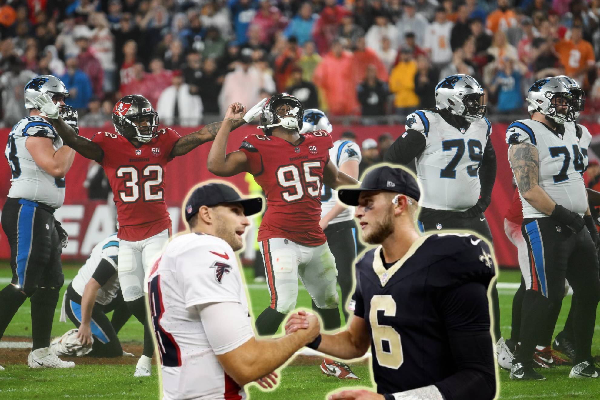 Carolina Panthers Atlanta Falcons Tampa Bay Buccaneers New Orleans Saints NFL