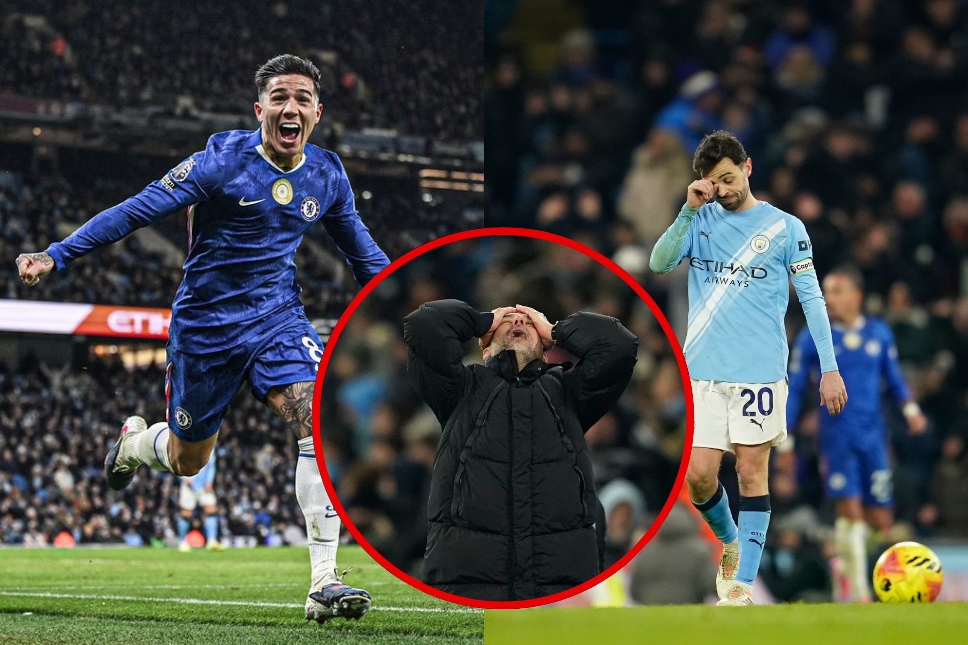 Goles y resumen Manchester City vs Chelsea: Enzo Fern�ndez le roba puntos a Pep Guardiola y el Arsenal de Arteta festeja