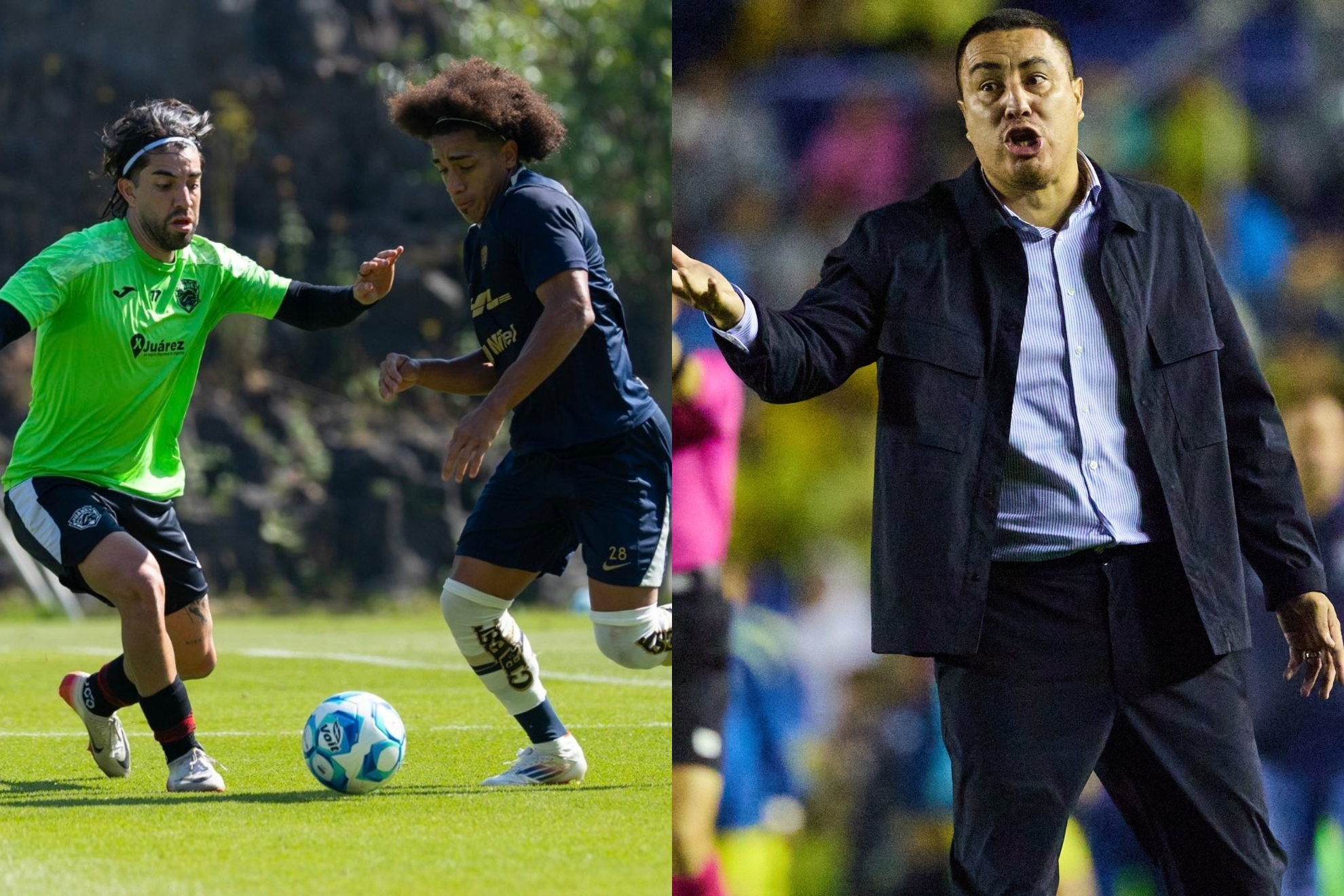 Efra�n Ju�rez y Pumas no aprenden: Empiezan a�o con pelea con Ju�rez