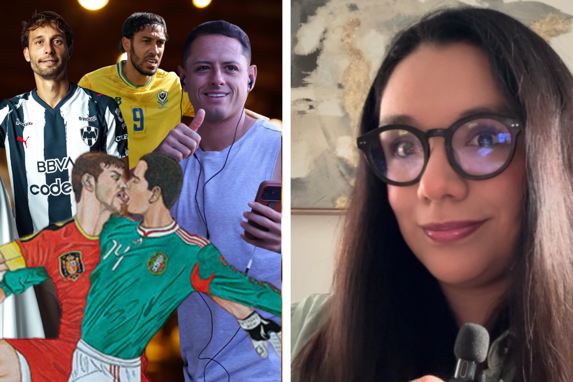 Fuera de Lugar: Chicharito Hern�ndez y sus besos con Iker Casillas