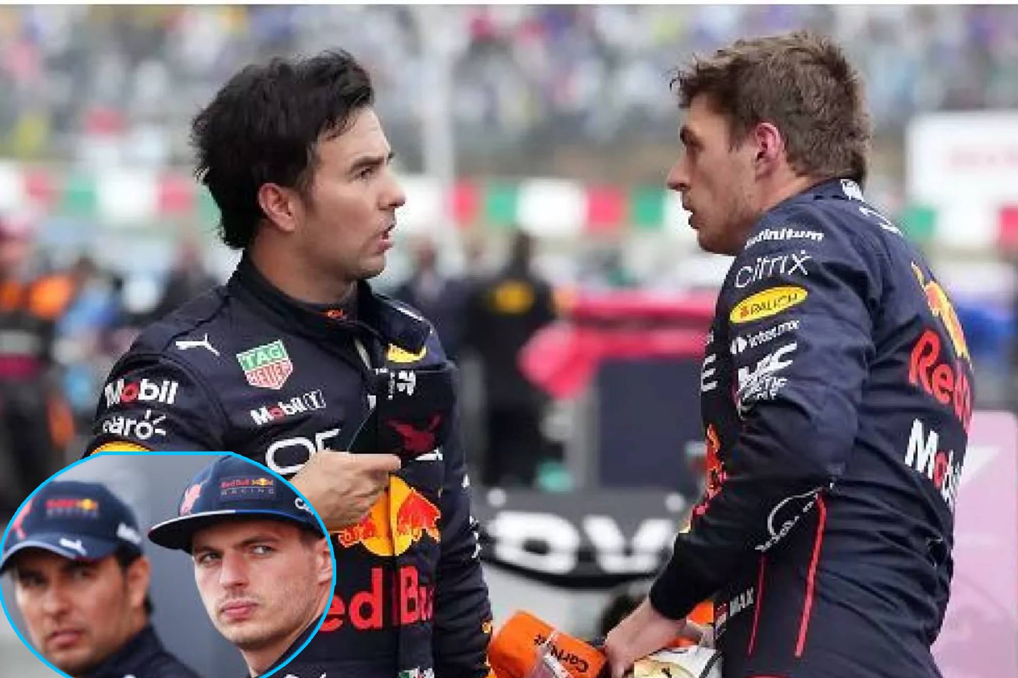 Checo P�res y Max Verstappen, grandes amigos y rivales