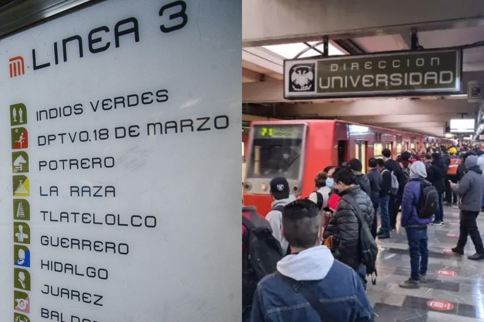 L�nea 3 del Metro CDMX