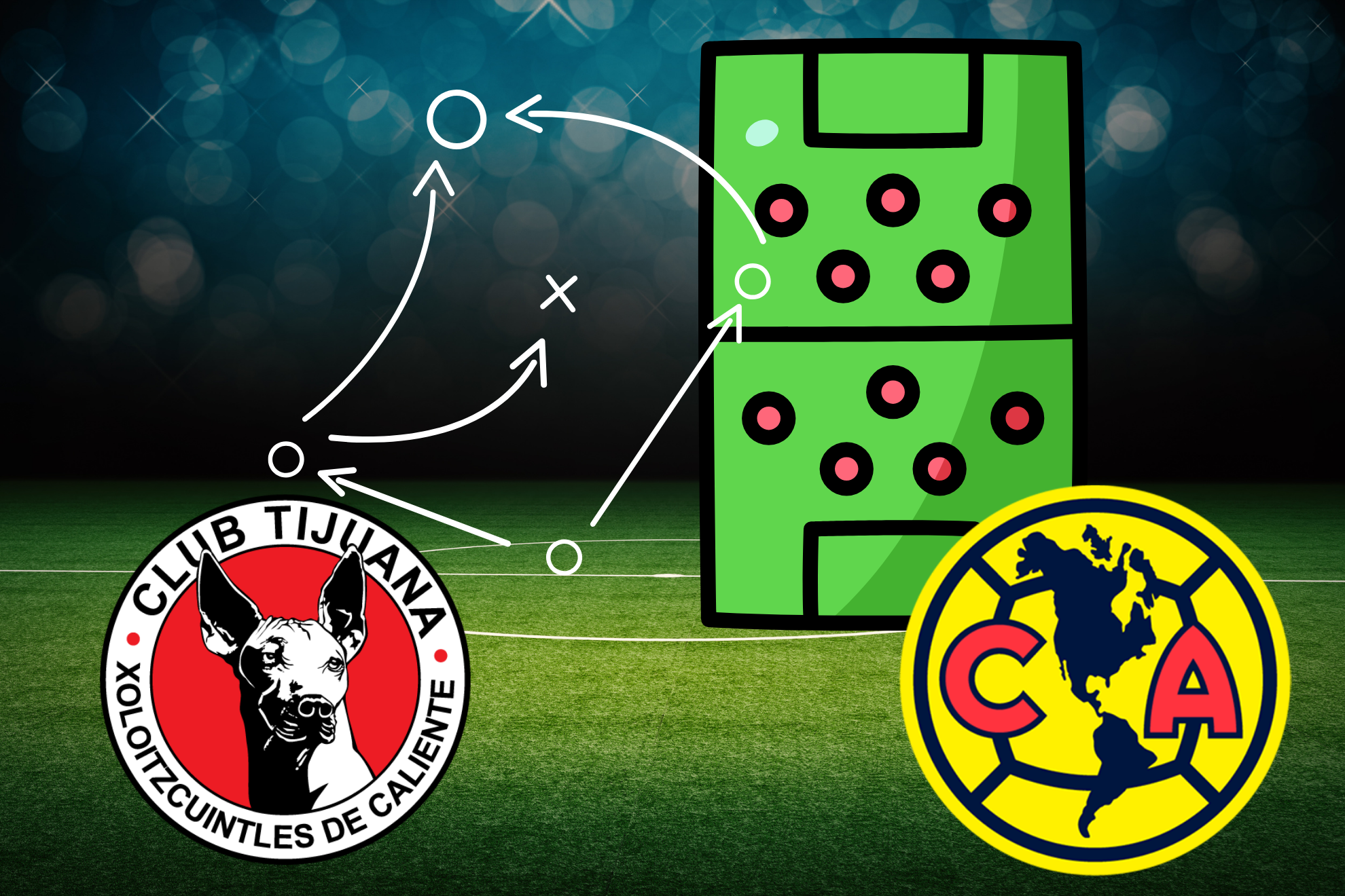 Posible once Tijuana vs Am�rica: esta ser�a la formaci�n de Andr� Jardine en su visita ante Xolos