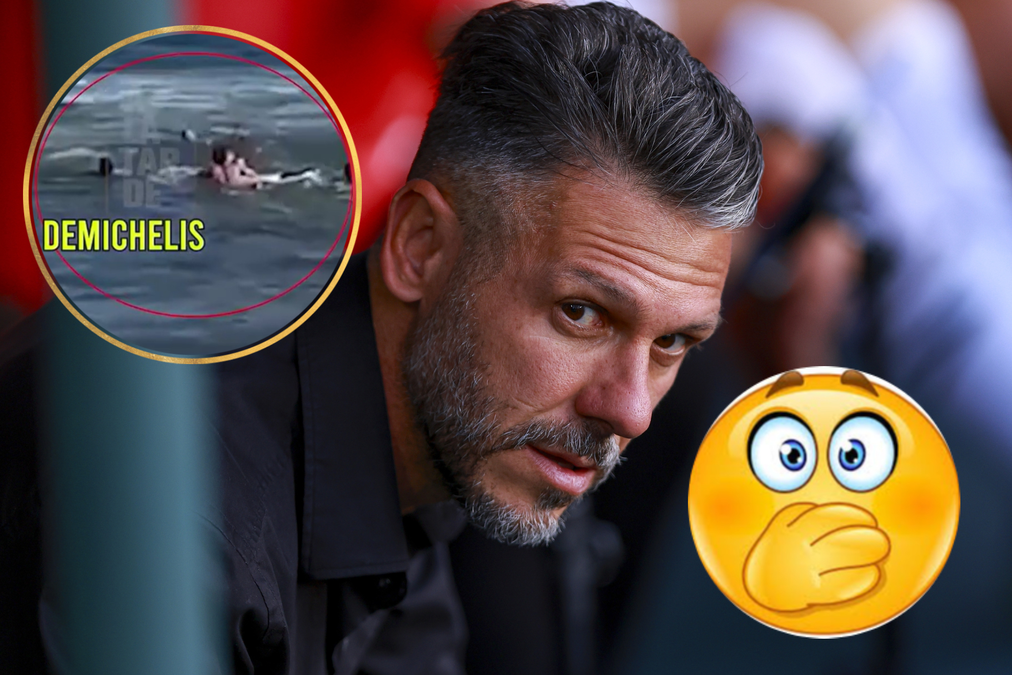 Salvan la vida de Demichelis: El ex t�cnico de Rayados estuvo a punto de ahogarse junto a su familia