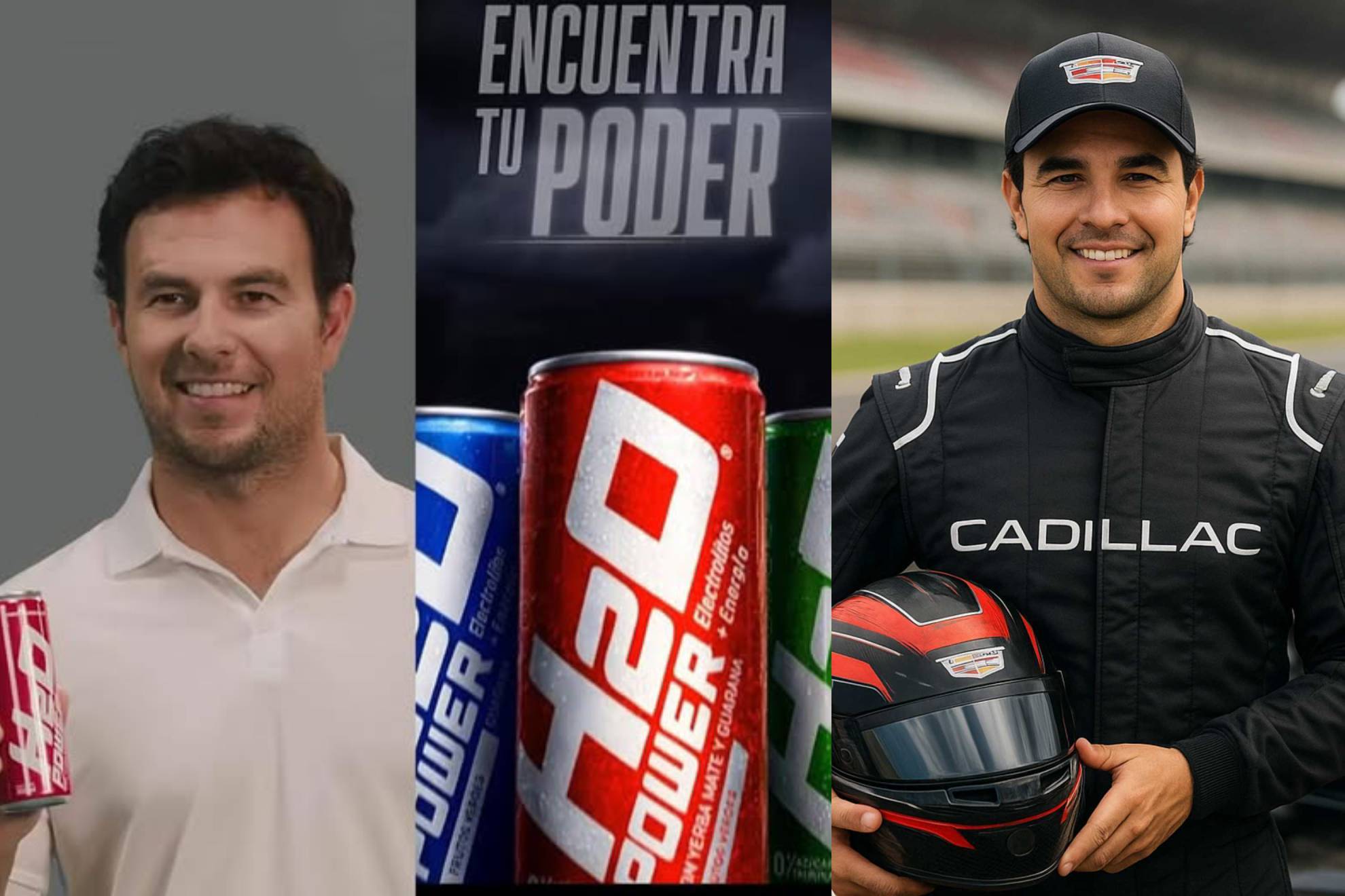 Checo P�rez reta a Red Bull en la F1 y en el mercado con su nueva bebida energ�tica