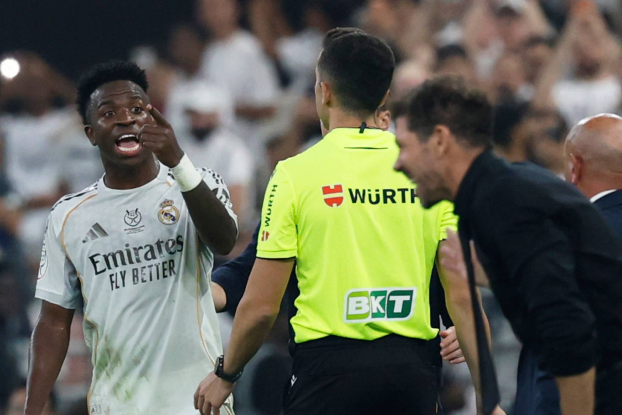 Revelan la burla de Vini al Atl�tico de Madrid